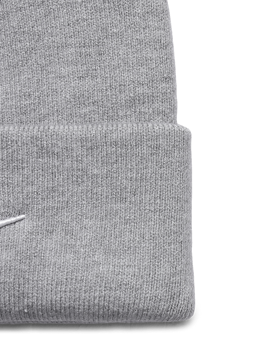Nike - Nike Peak Big Kids" Beanie - beanies - dk grey heather/white - 2