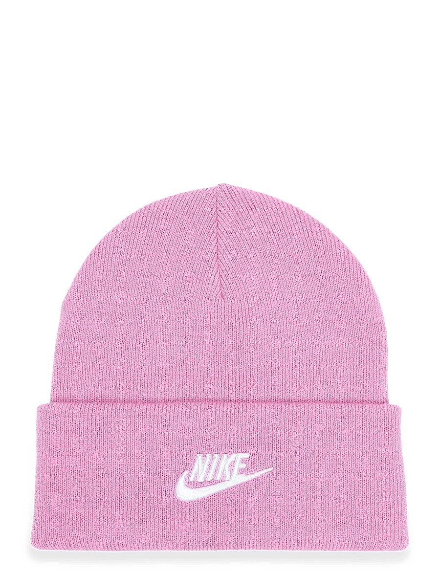 Nike - K NK PEAK BEANIE TC FUT - beanies - magic flamingo/white - 0