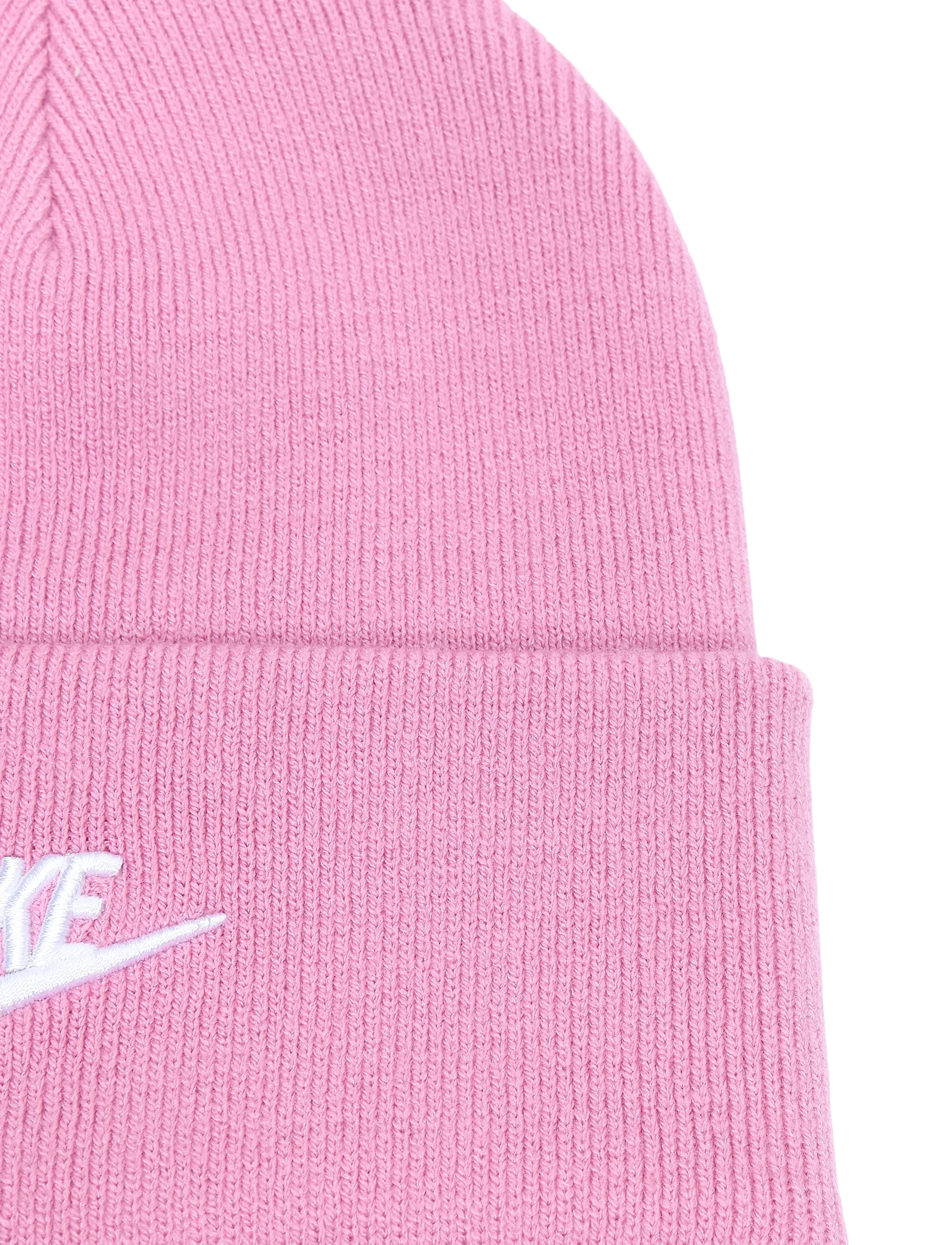 Nike - K NK PEAK BEANIE TC FUT - beanies - magic flamingo/white - 2