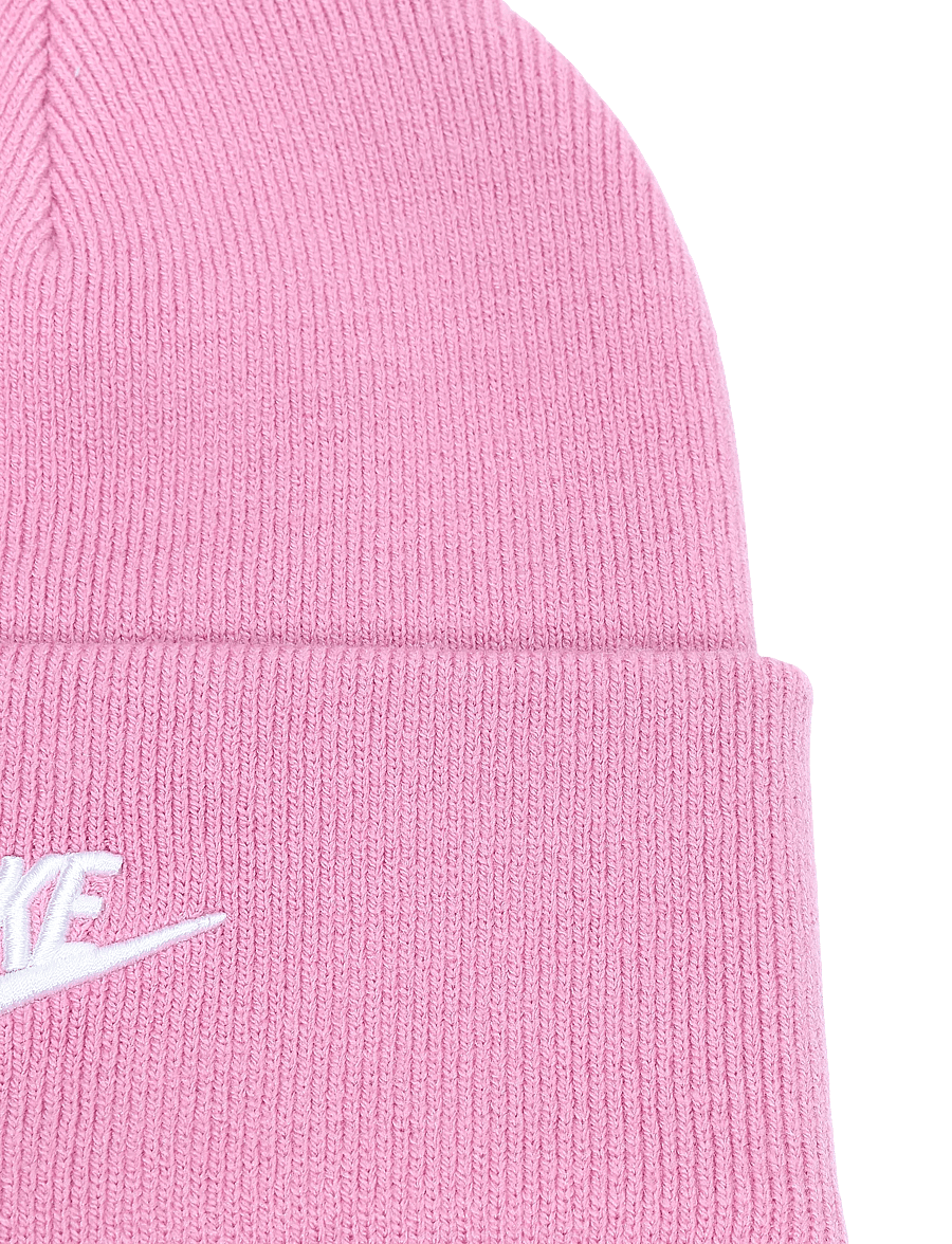 Nike - K NK PEAK BEANIE TC FUT - beanies - magic flamingo/white - 2