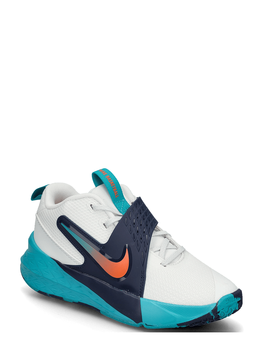 Nike - TEAM HUSTLE D 12 (GS) - niedriger schnitt - summit white/safety orange-ene - 0
