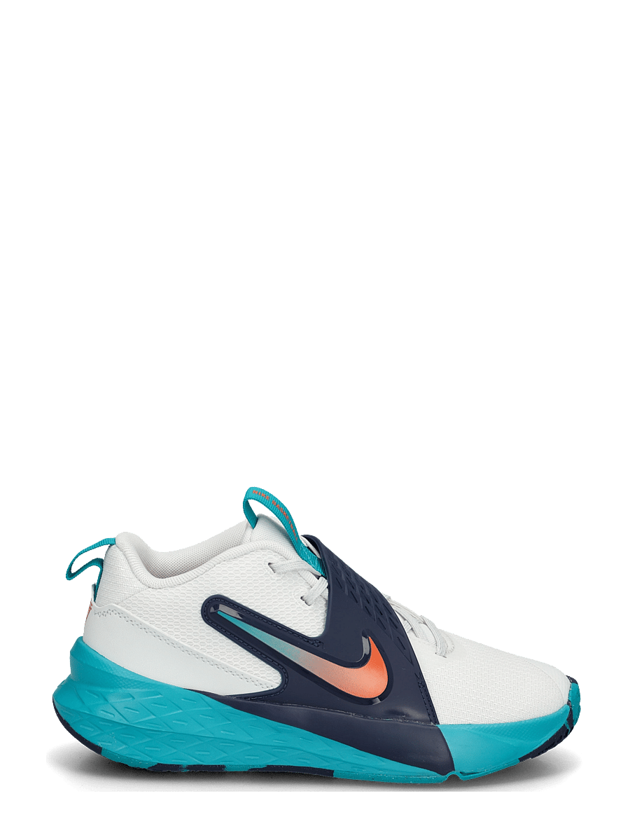 Nike - TEAM HUSTLE D 12 (GS) - niedriger schnitt - summit white/safety orange-ene - 2