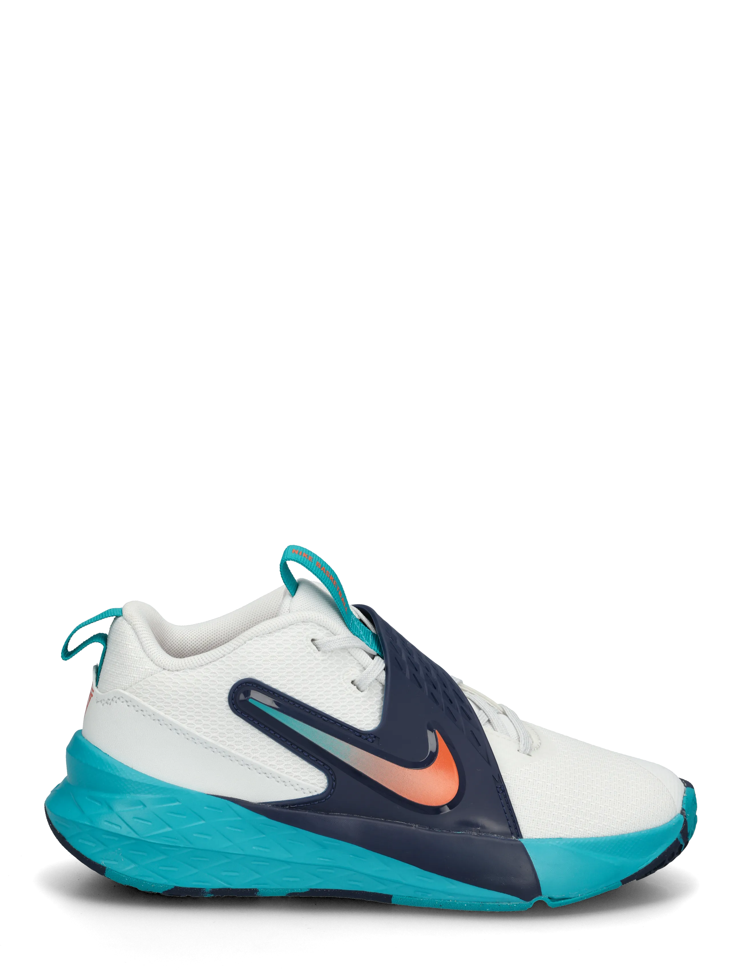 Nike - TEAM HUSTLE D 12 (GS) - herbstersparnisse - summit white/safety orange-ene - 2