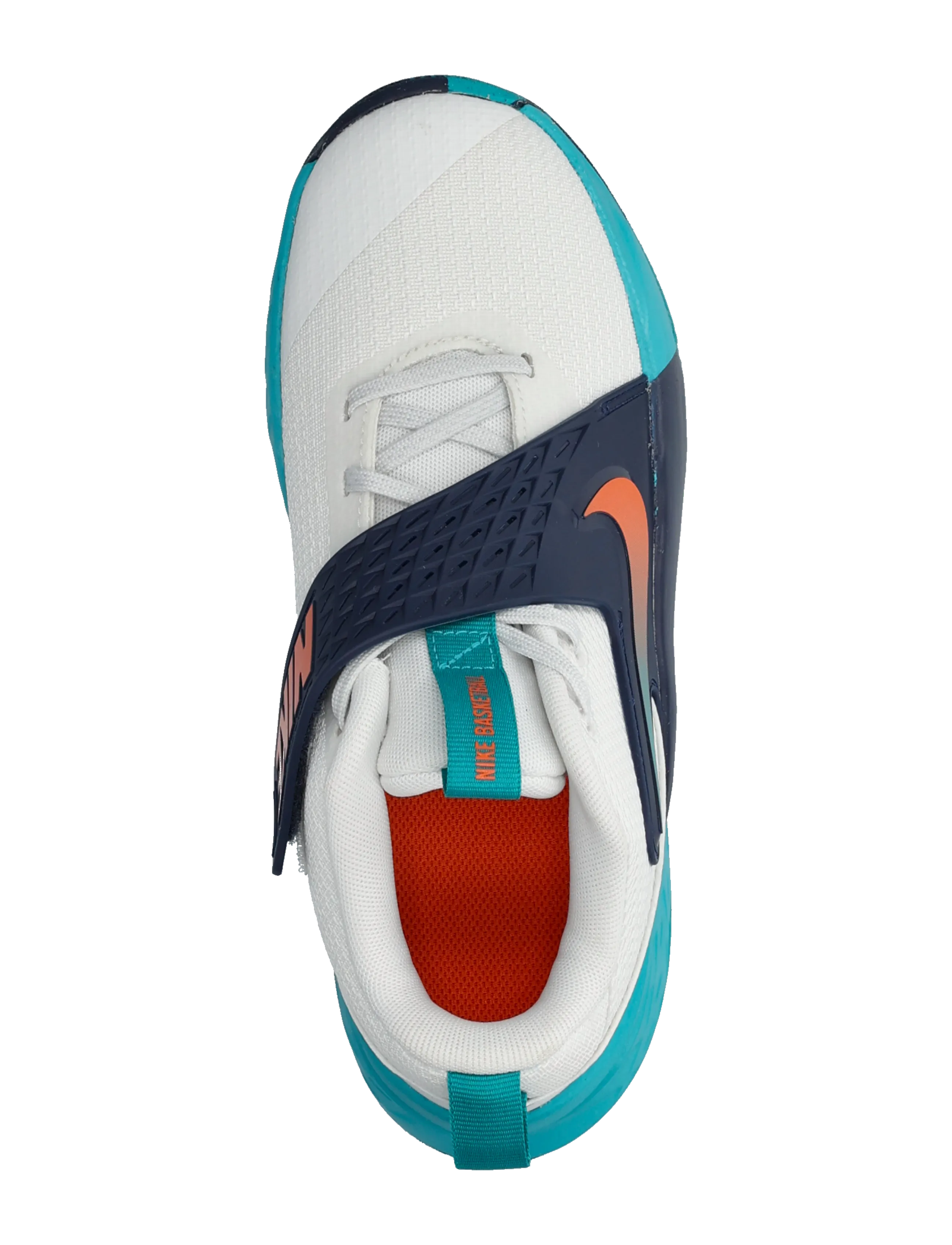 Nike - TEAM HUSTLE D 12 (GS) - herbstersparnisse - summit white/safety orange-ene - 3