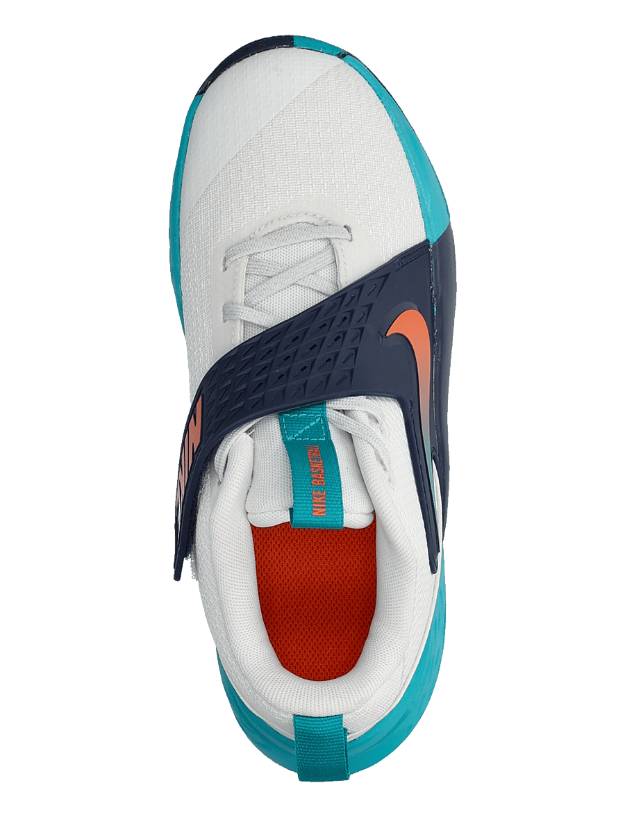 Nike - TEAM HUSTLE D 12 (GS) - niedriger schnitt - summit white/safety orange-ene - 3