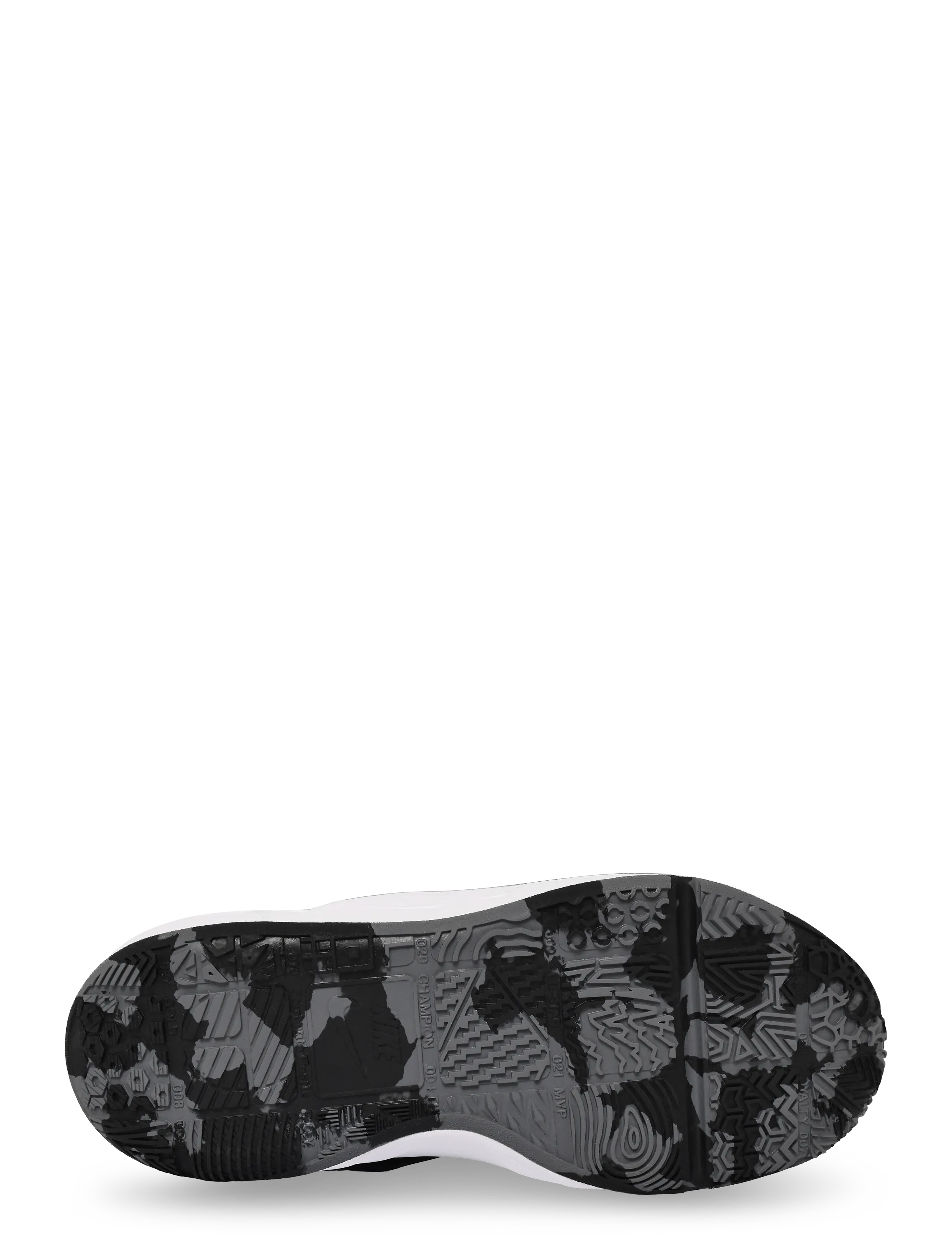 Nike - TEAM HUSTLE D 12 (GS) - low tops - black/white-anthracite - 4