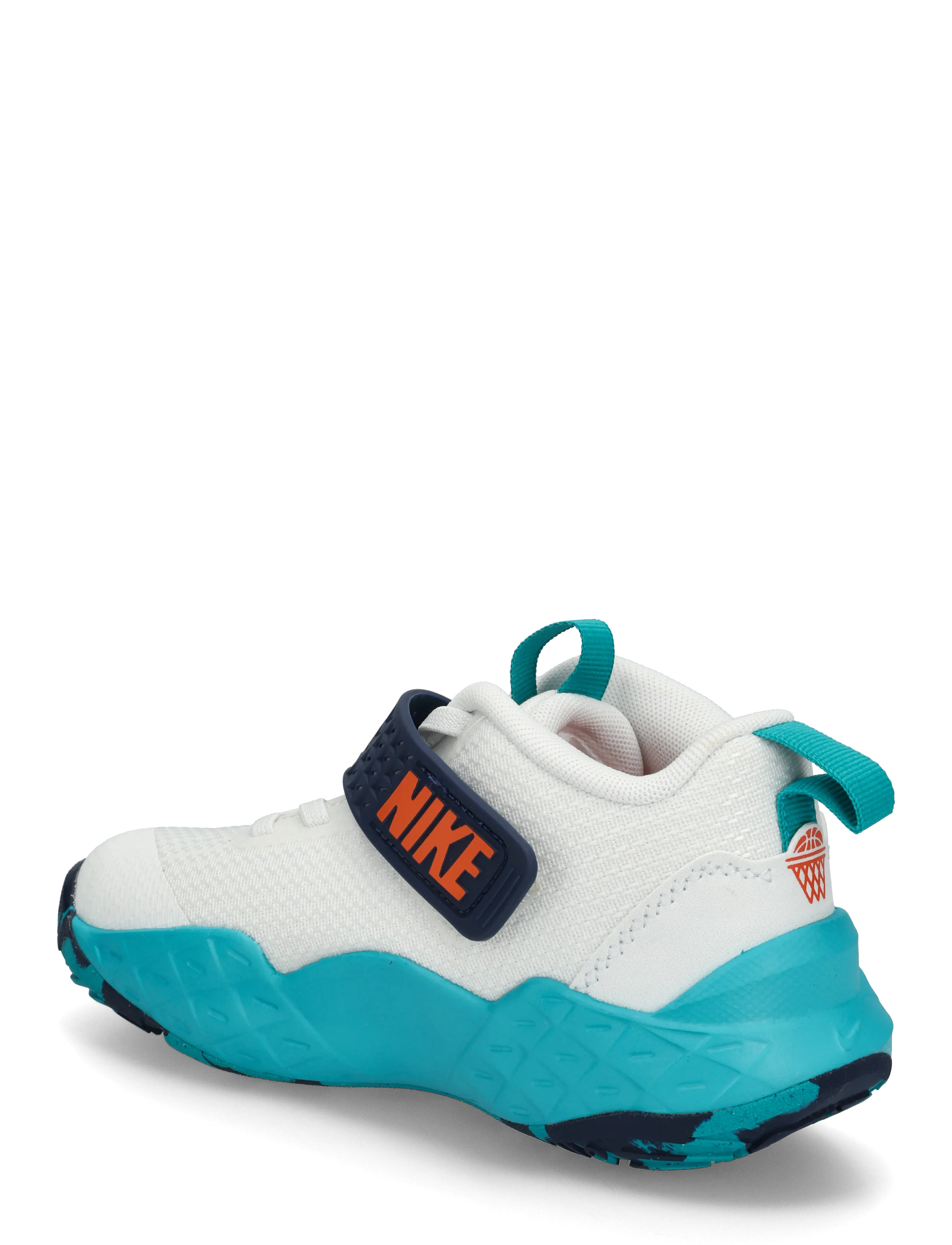 Nike - TEAM HUSTLE D 12 (PS) - herbstersparnisse - summit white/safety orange-ene - 1