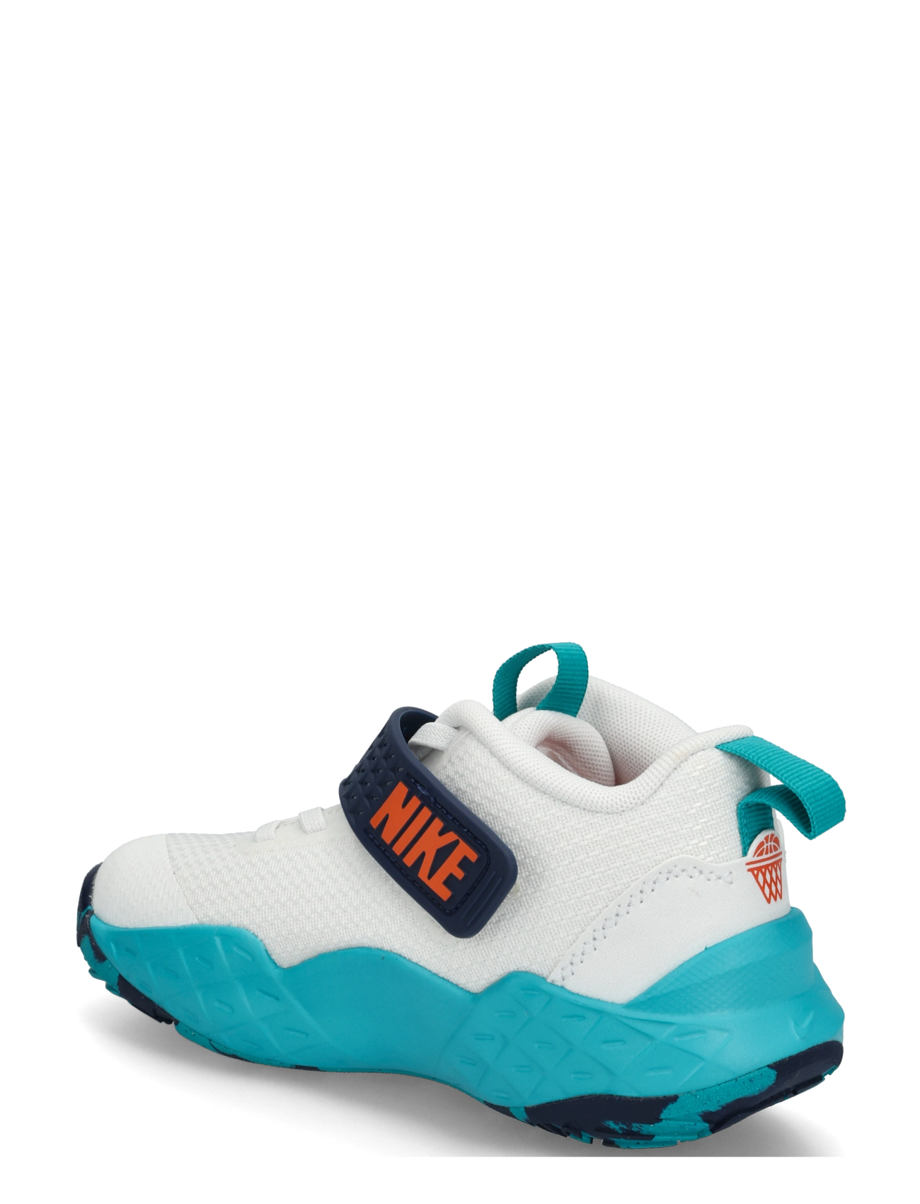 Nike - TEAM HUSTLE D 12 (PS) - running shoes - summit white/safety orange-ene - 1