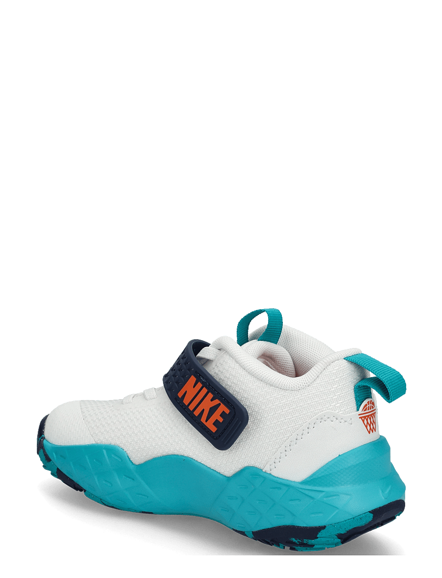 Nike - TEAM HUSTLE D 12 (PS) - running shoes - summit white/safety orange-ene - 1
