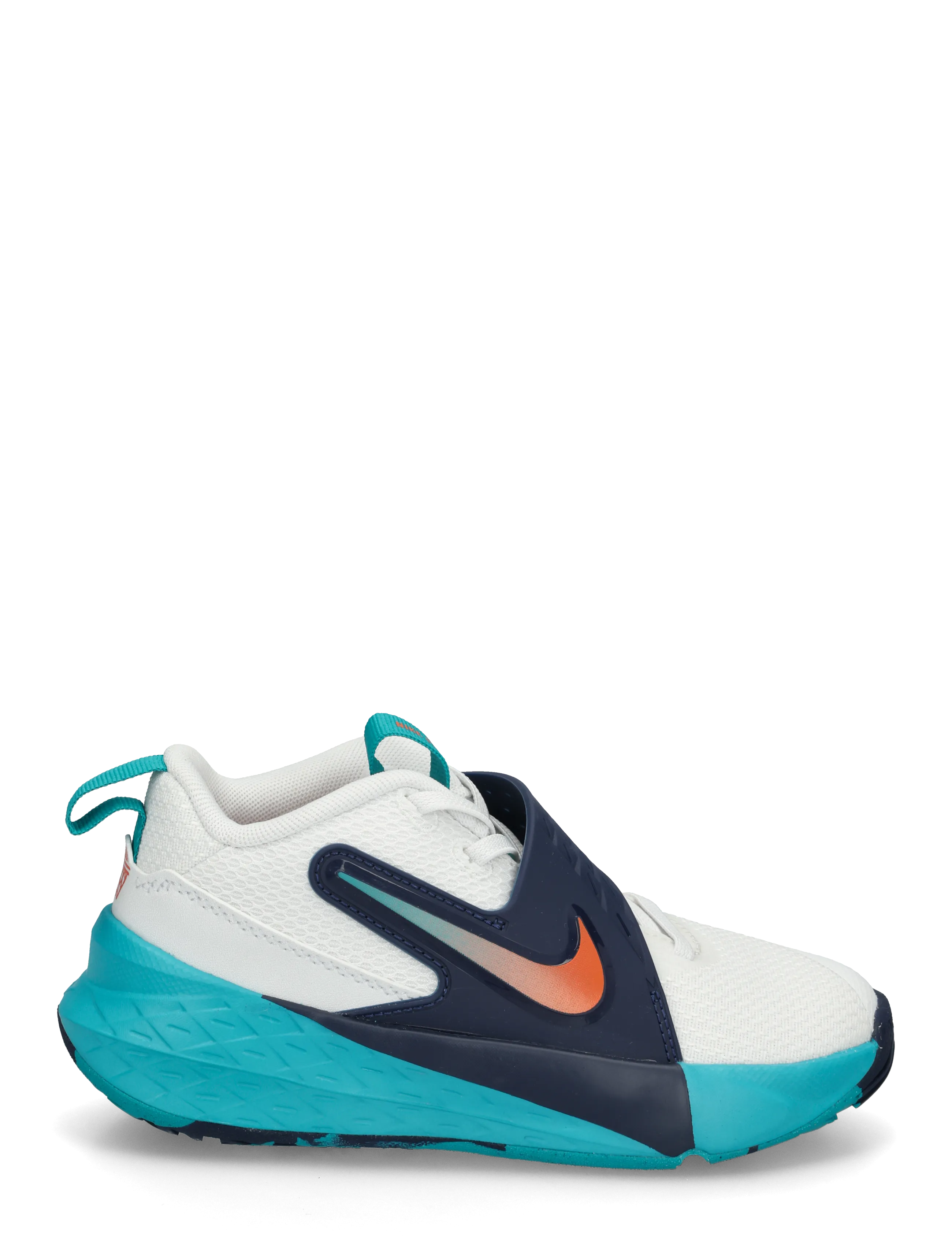 Nike - TEAM HUSTLE D 12 (PS) - herbstersparnisse - summit white/safety orange-ene - 2