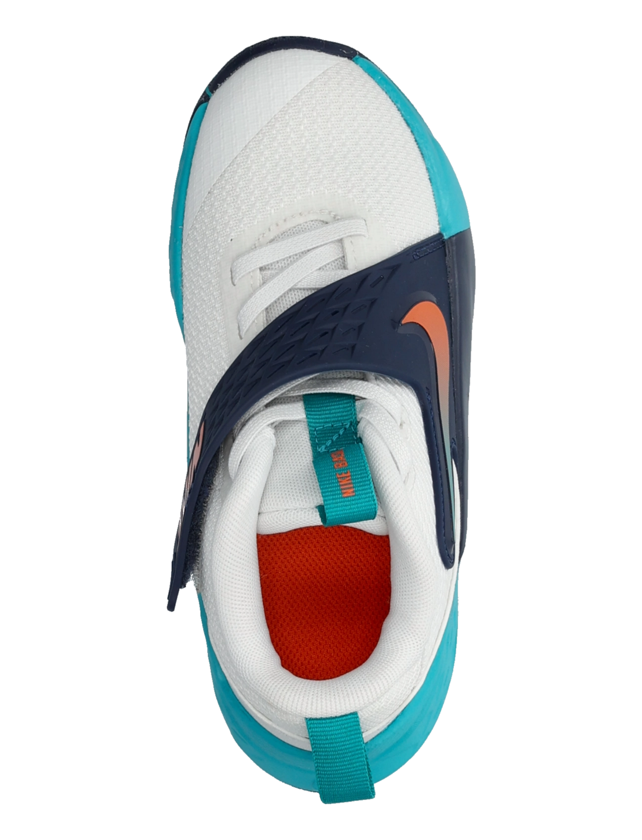 Nike - TEAM HUSTLE D 12 (PS) - running shoes - summit white/safety orange-ene - 3