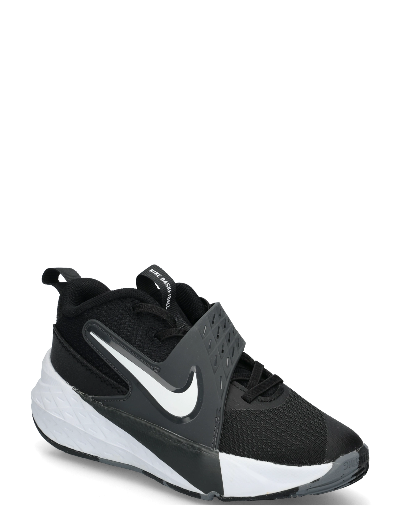 Nike TEAM HUSTLE D 12 (PS) - Niedriger Schnitt - BLACK/WHITE-ANTHRACITE / black
