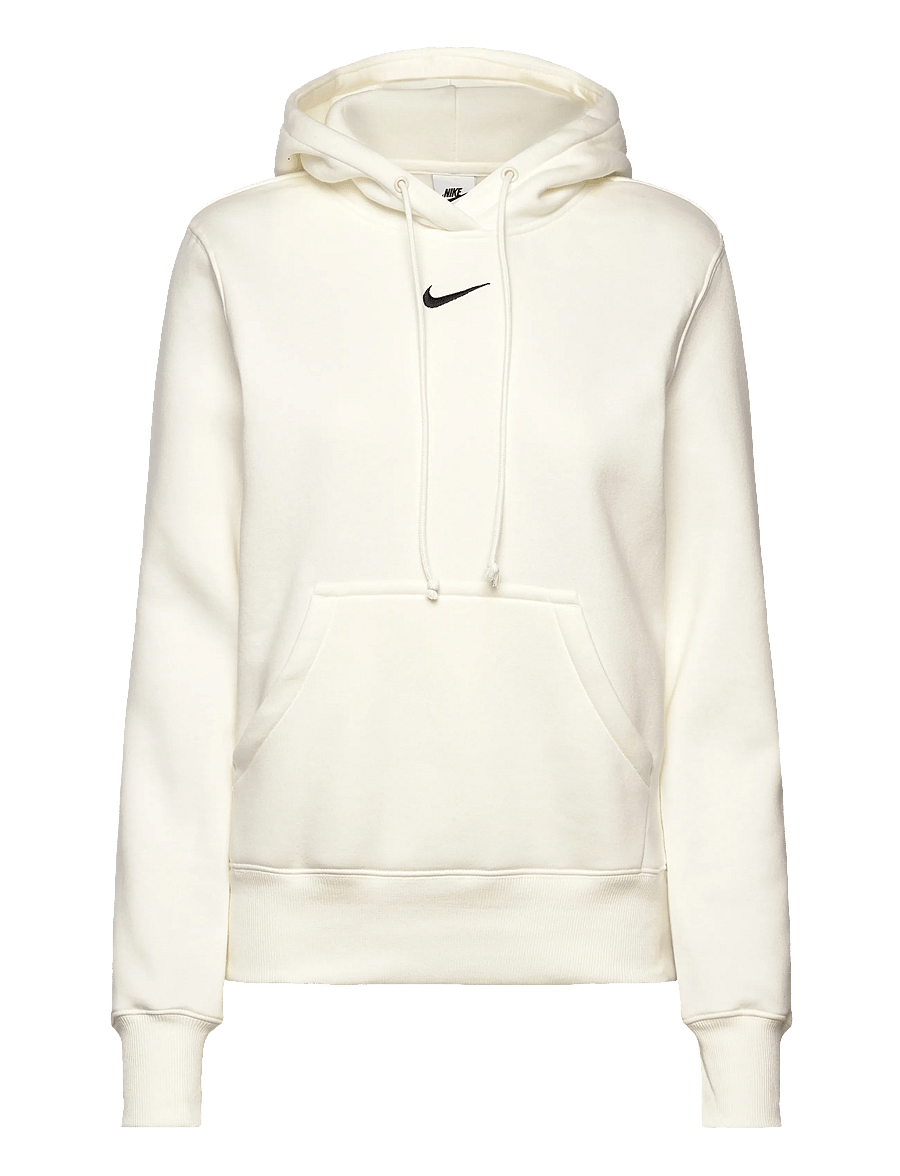 Nike - Nike Sportswear Phoenix Hoodie - sweatshirts - sail/black - 0