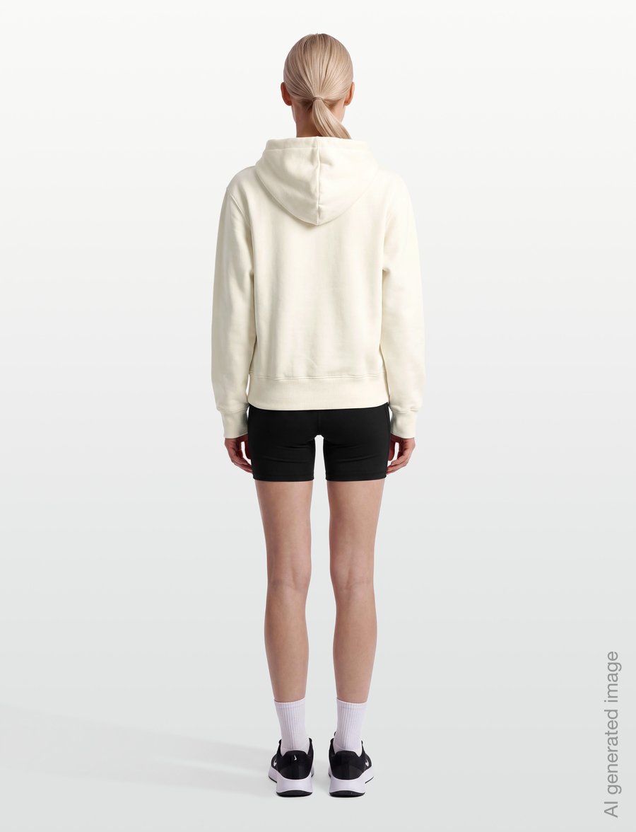 Nike - Nike Sportswear Phoenix Hoodie - tops - sail/black - 4
