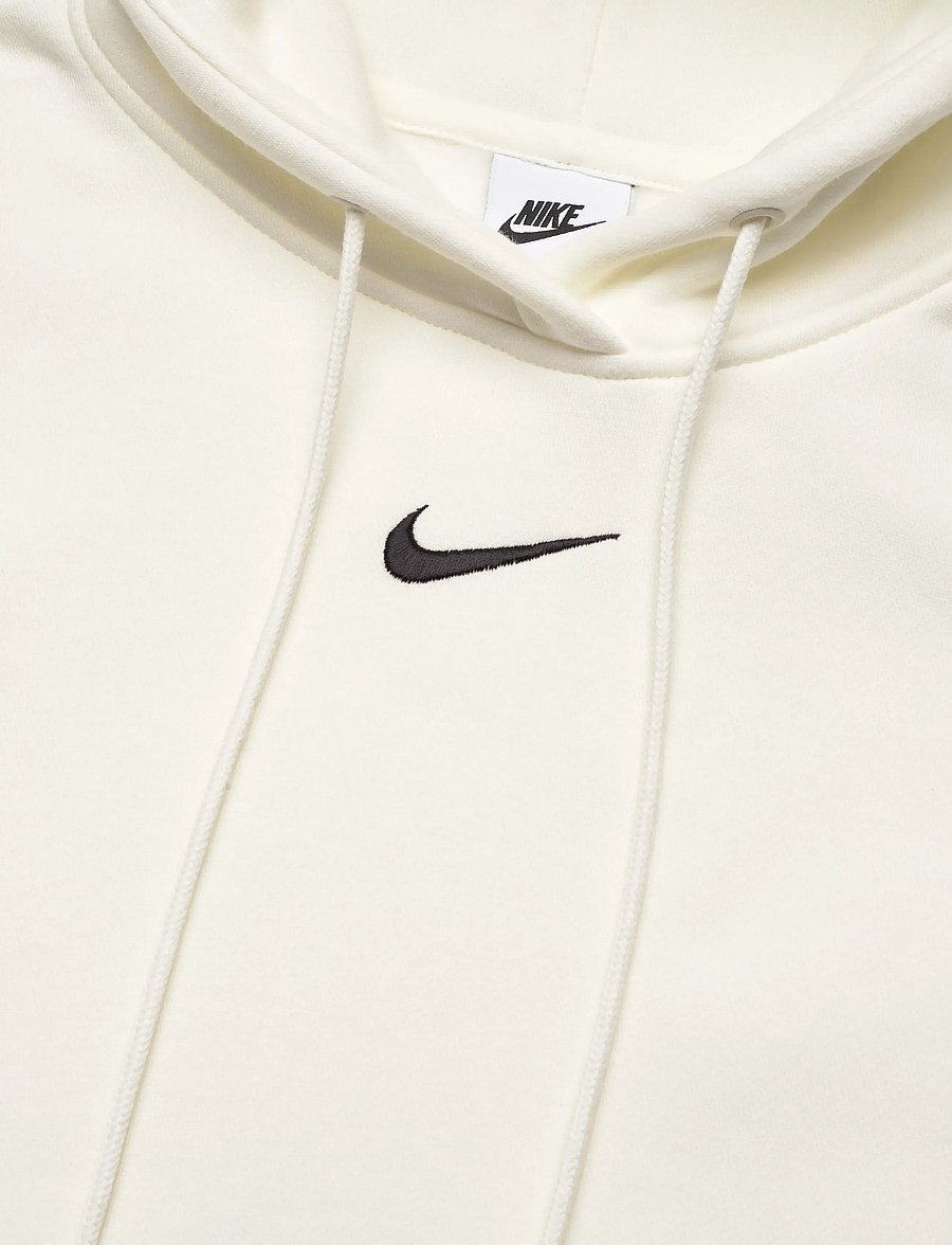 Nike - Nike Sportswear Phoenix Hoodie - sweatshirts - sail/black - 2