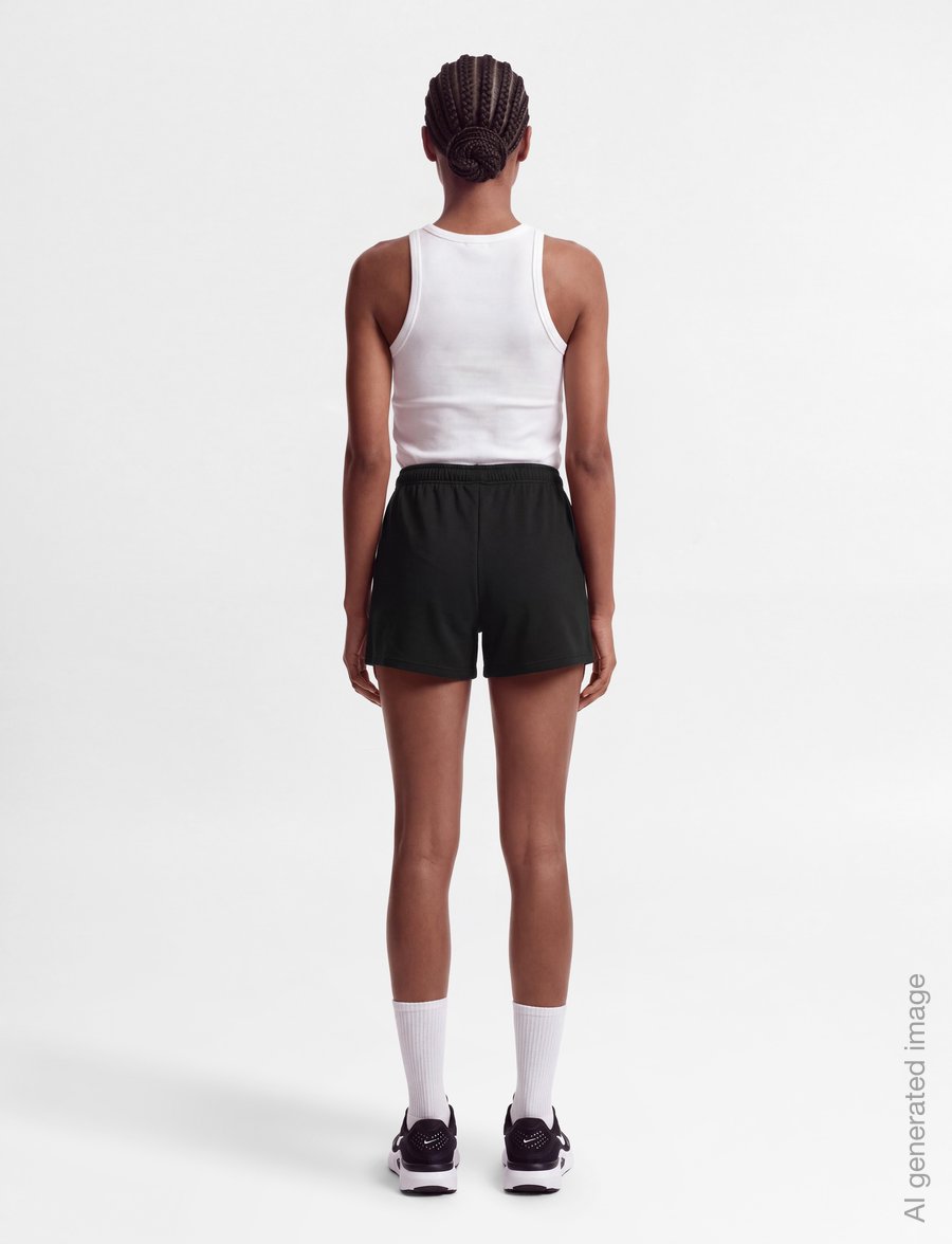 Nike - Nike Sportswear Chill Short - lühikesed treeningpüksid - black/sail - 4