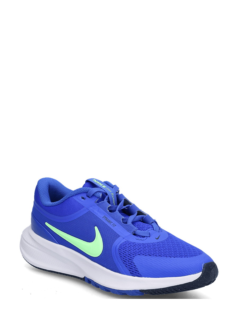 Nike - NIKE STAR RUNNER 5 (GS) - jooksujalatsid - racer blue/illusion green-midn - 0