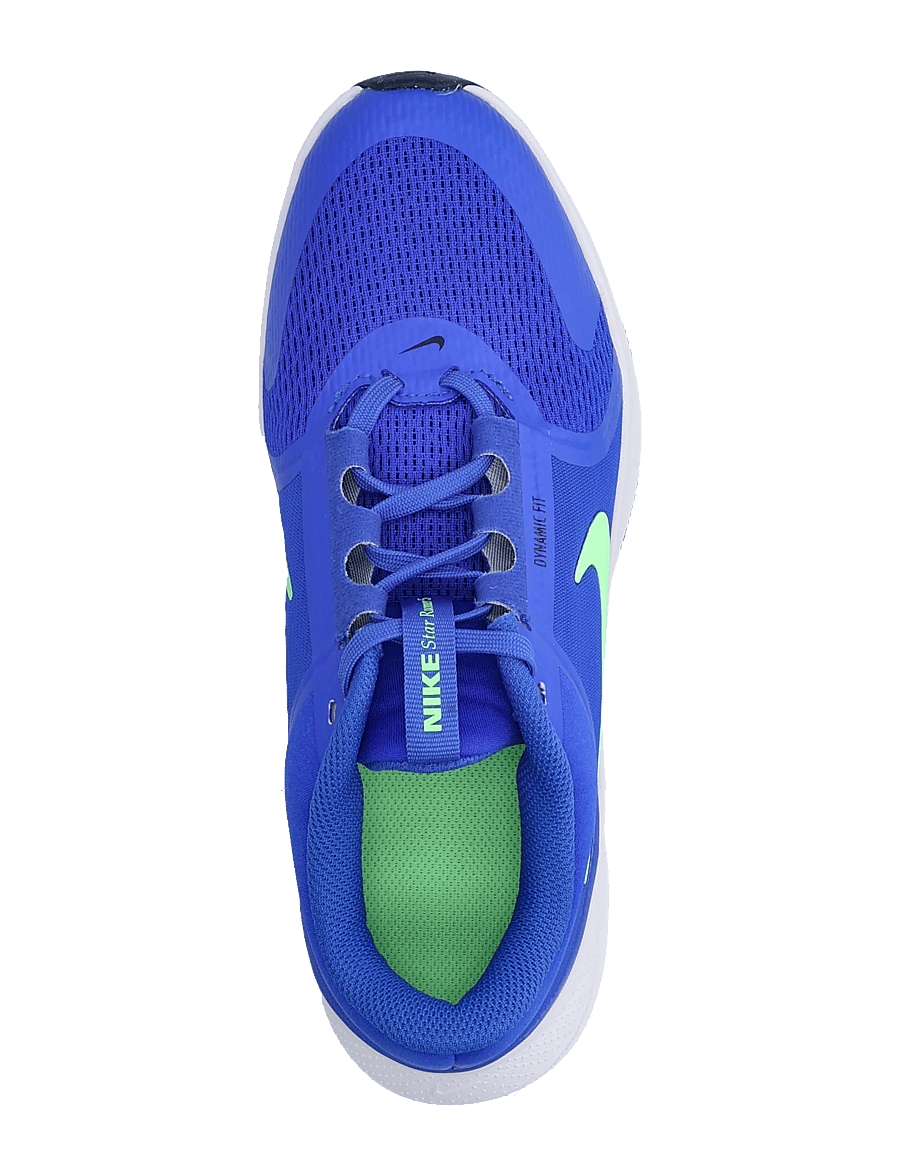 Nike - NIKE STAR RUNNER 5 (GS) - laufschuhe - racer blue/illusion green-midn - 3