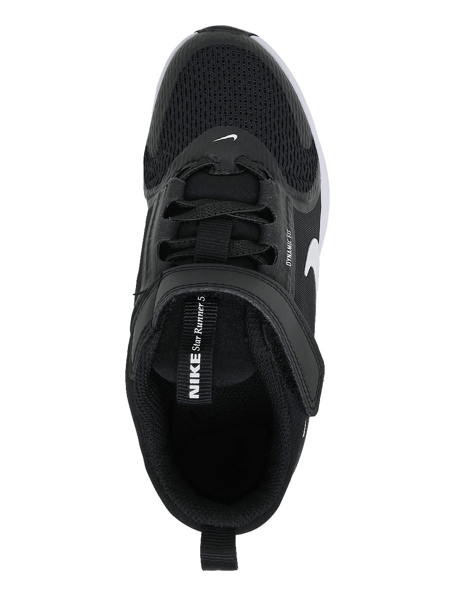 Nike - Nike Star Runner 5 Little Kids - running shoes - black/black-white-summit white - 3