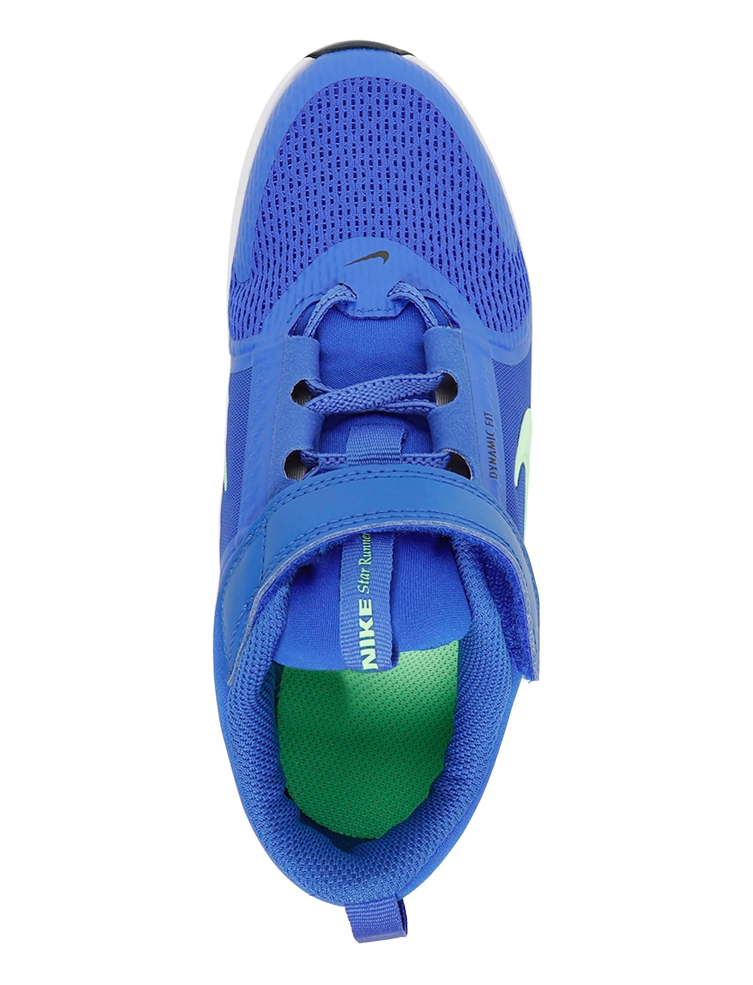 Nike - Nike Star Runner 5 Little Kids - running shoes - racer blue/illusion green-midn - 3