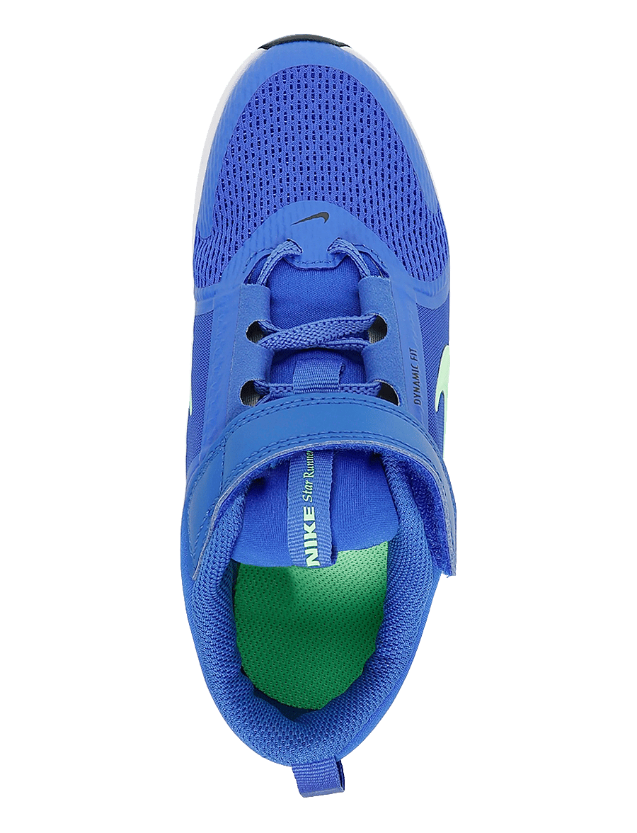 Nike - Nike Star Runner 5 Little Kids - running shoes - racer blue/illusion green-midn - 3