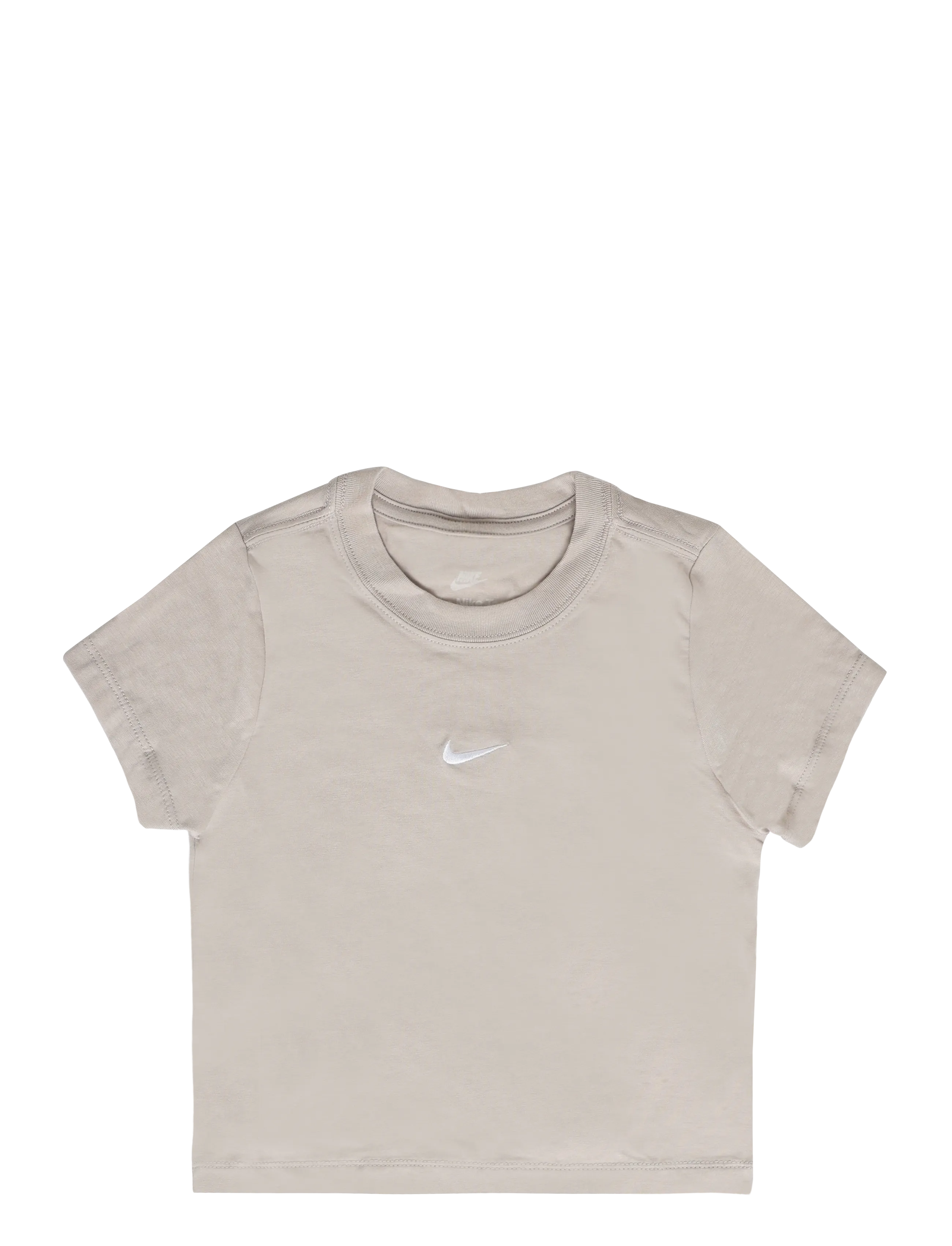 Nike G NSW TEE SS SLIM MOD CROP - NIKE - MOON PARTICLE / beige