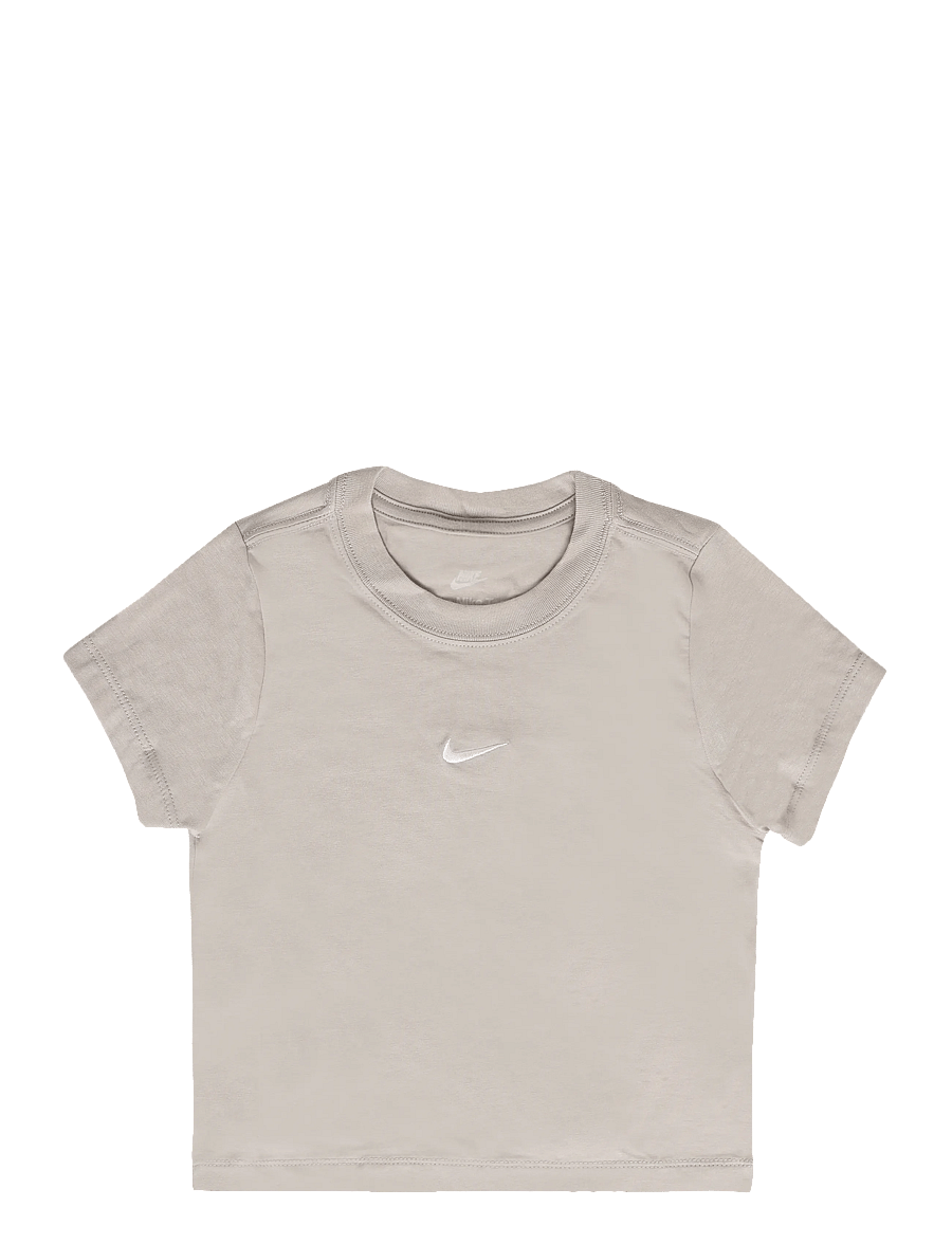 Nike - G NSW TEE SS SLIM MOD CROP - sportstoppe - moon particle - 0