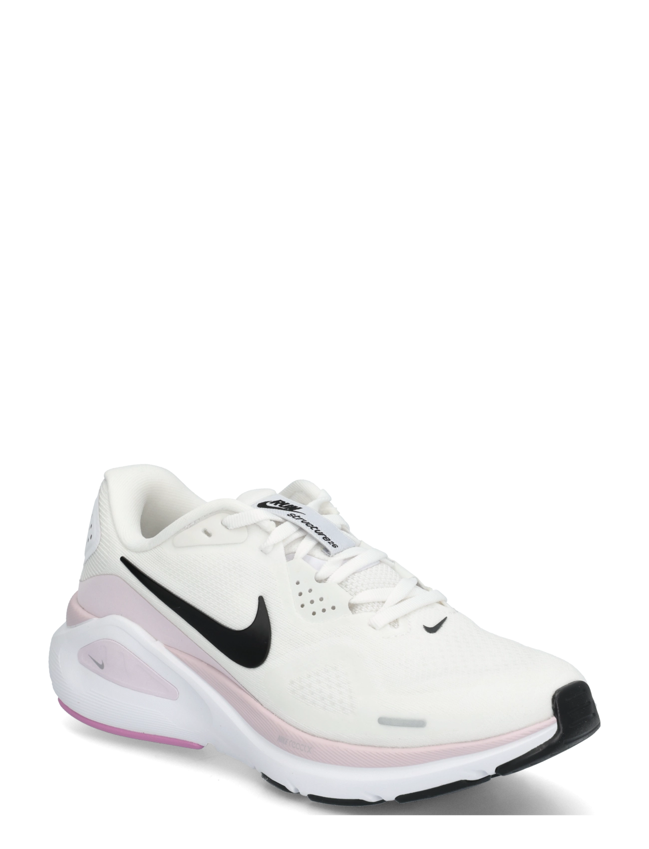 Nike W NIKE STRUCTURE 26 - Shoes - WHITE/BLACK-BLEACHED LILAC-LT / white