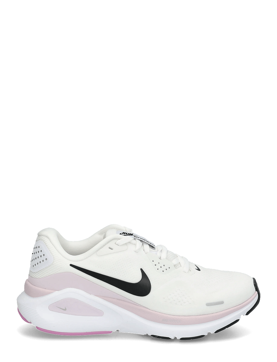 Nike - W NIKE STRUCTURE 26 - jooksujalatsid - white/black-bleached lilac-lt - 2