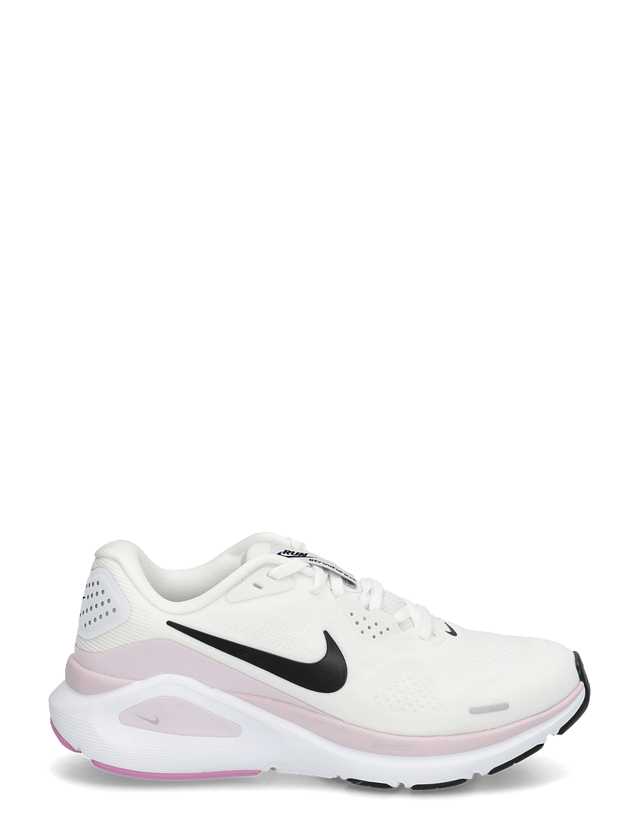 Nike - W NIKE STRUCTURE 26 - running shoes - white/black-bleached lilac-lt - 2