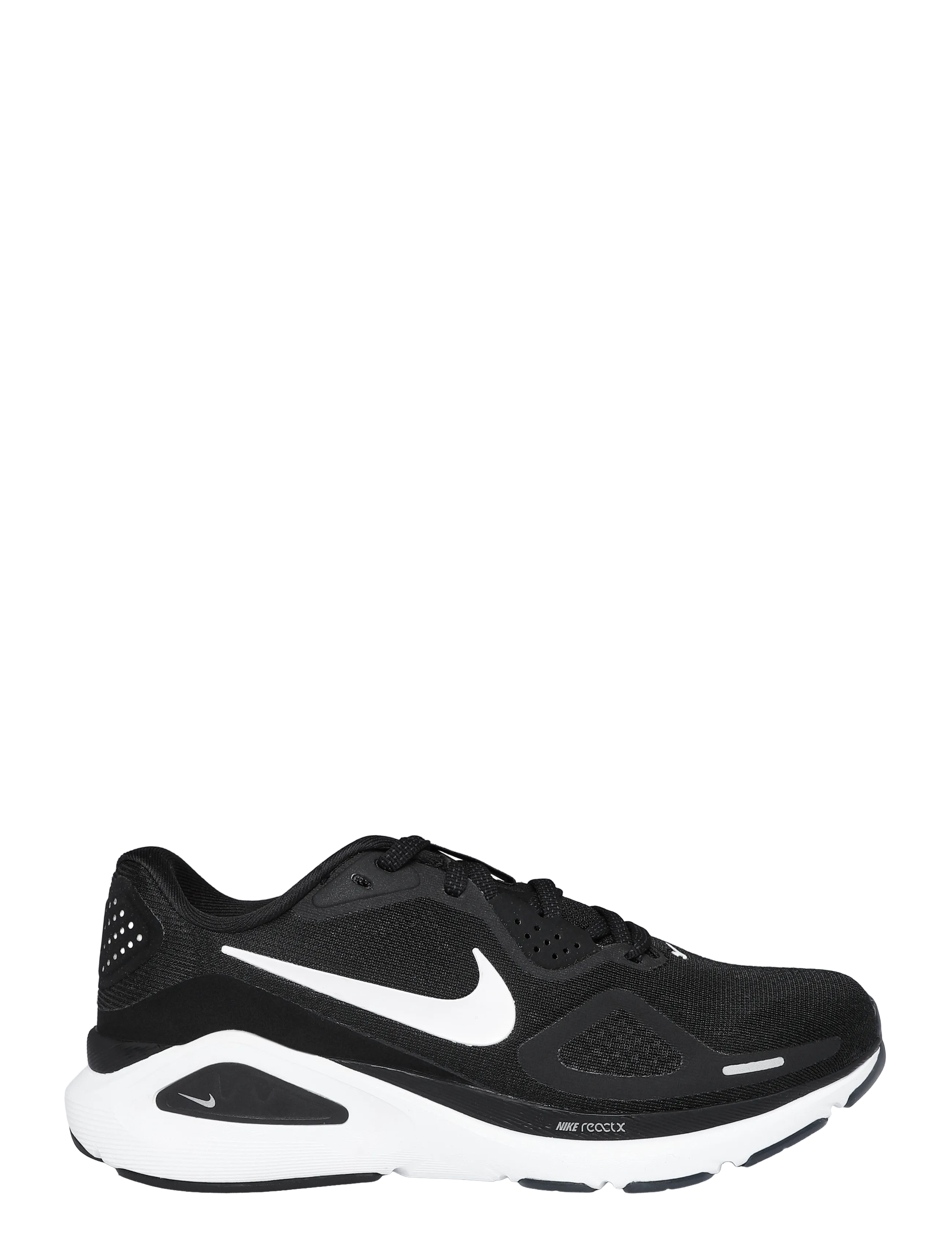 Nike - W NIKE STRUCTURE 26 - jooksujalatsid - black/white-wolf grey-metallic - 2