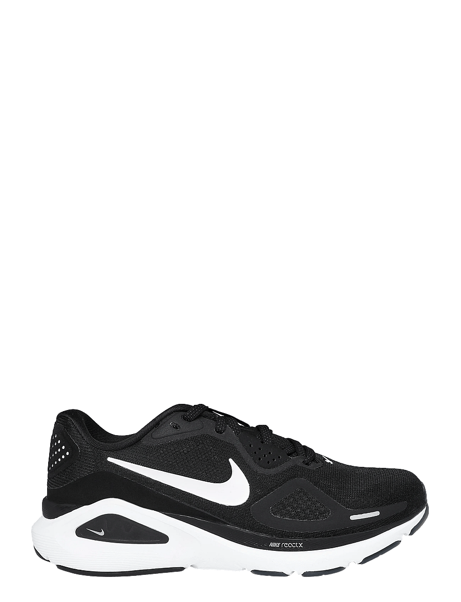 Nike - W NIKE STRUCTURE 26 - jooksujalatsid - black/white-wolf grey-metallic - 2