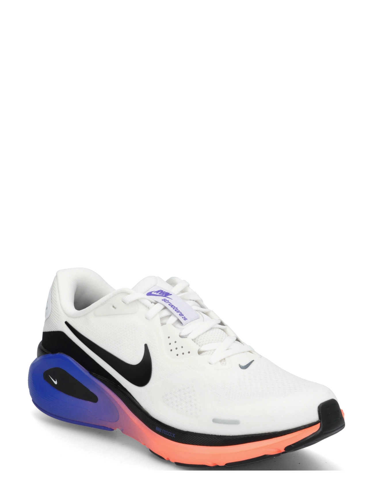 Nike NIKE STRUCTURE 26 - Laufschuhe - WHITE/BLACK-ATOMIC PINK-RACER / white