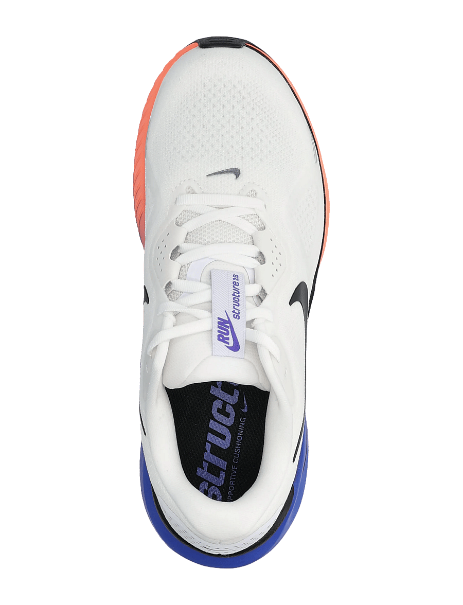 Nike - NIKE STRUCTURE 26 - laufschuhe - white/black-atomic pink-racer - 3
