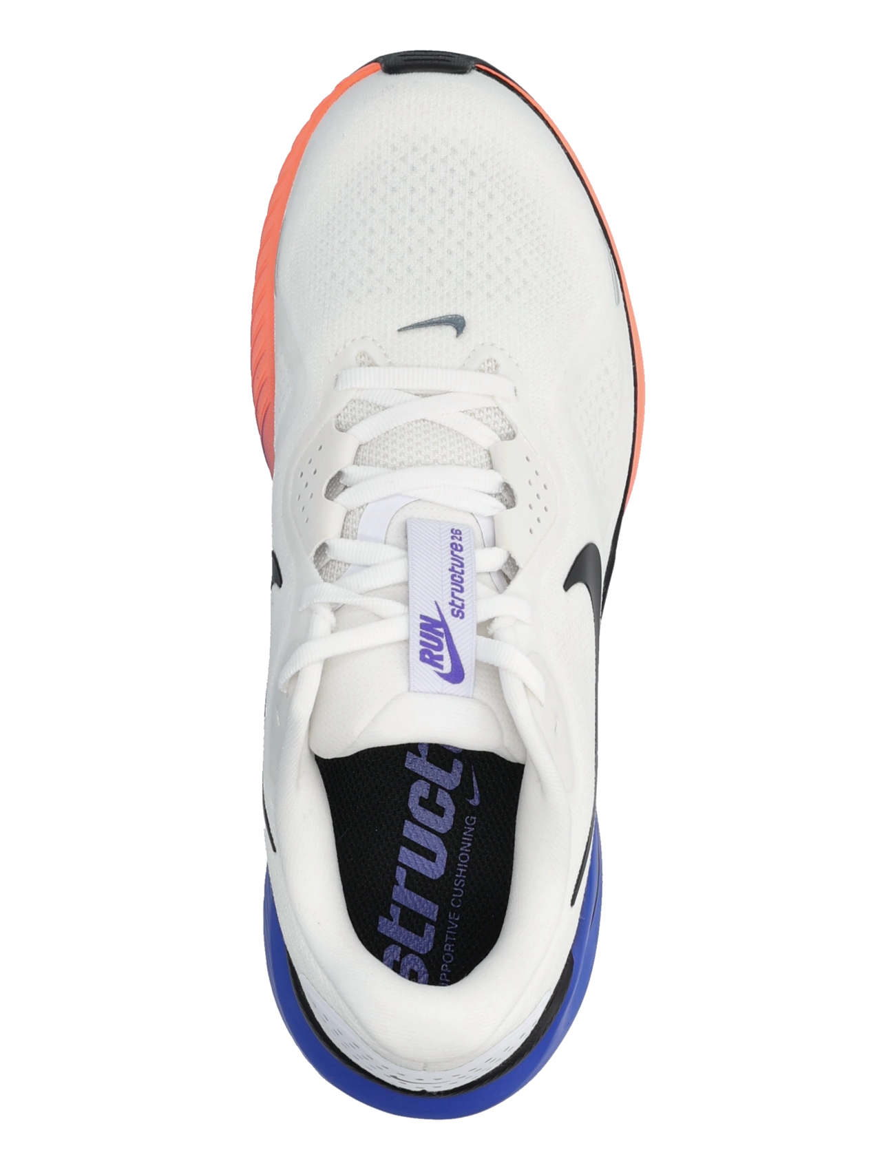 Nike - NIKE STRUCTURE 26 - laufschuhe - white/black-atomic pink-racer - 3