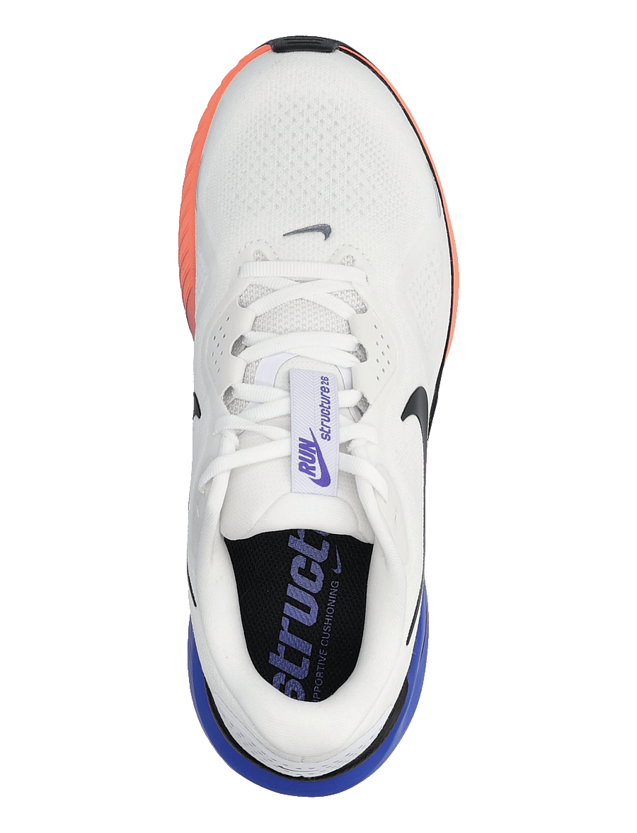 Nike - NIKE STRUCTURE 26 - laufschuhe - white/black-atomic pink-racer - 3