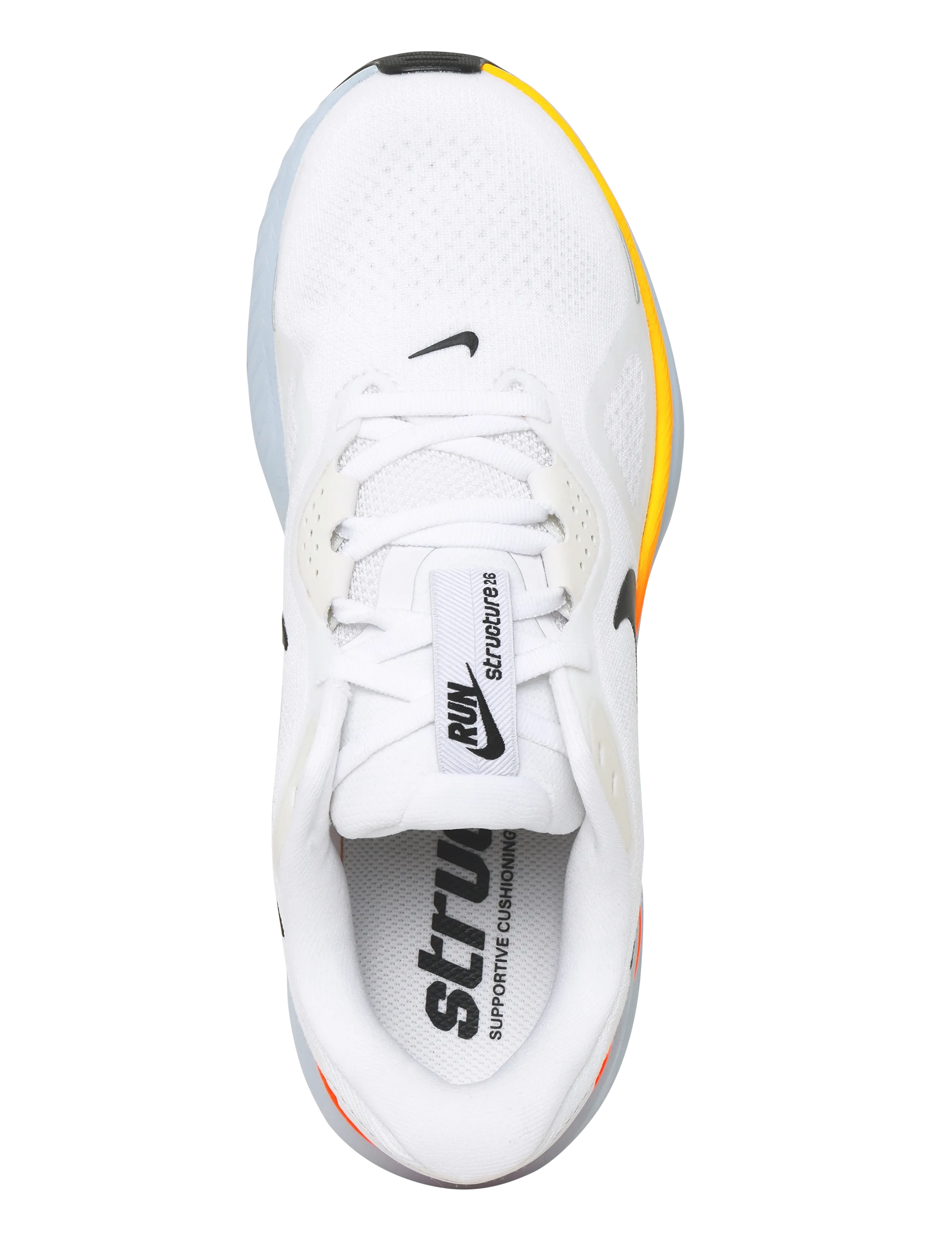 Nike - NIKE STRUCTURE 26 - jooksujalatsid - white/black-hydrogen blue-tota - 3