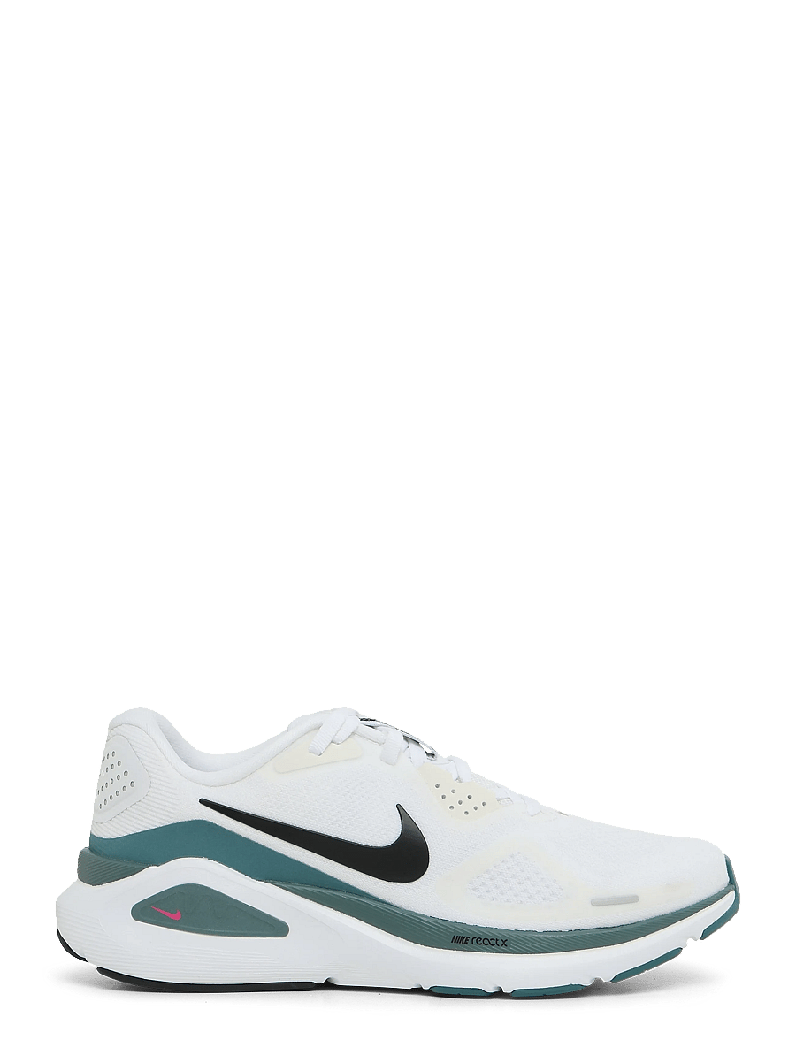 Nike - NIKE STRUCTURE 26 - hlaupaskór - white/black-mineral slate-hype - 2
