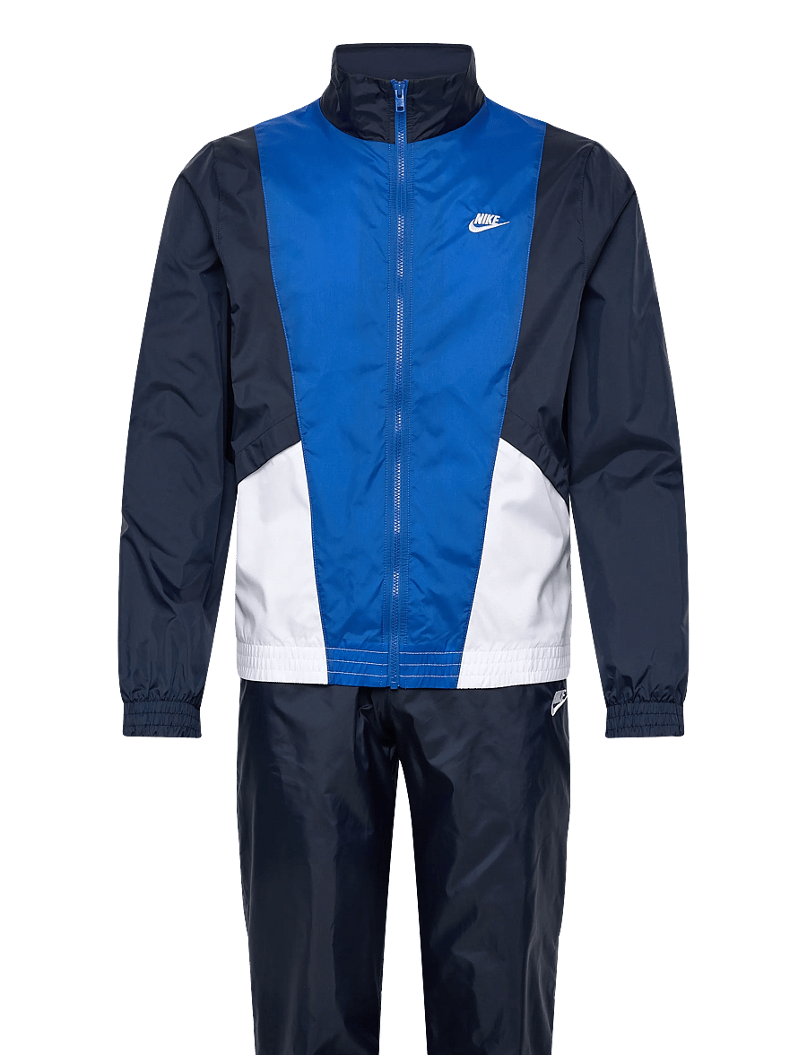 Nike - Club Fleece Tracksuit - sweatshirts - obsidian/white/game royal/white - 0