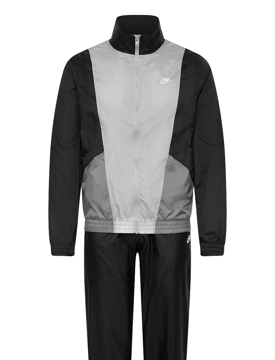 Nike - Club Fleece Tracksuit - tracksuits - black/smoke grey/light smoke grey/white - 0