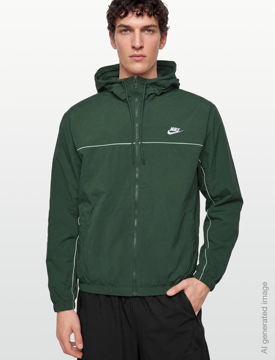 Nike - Nike Club Athlete HD Jacket - vabaaja jakid - fir/fir/white/white - 3