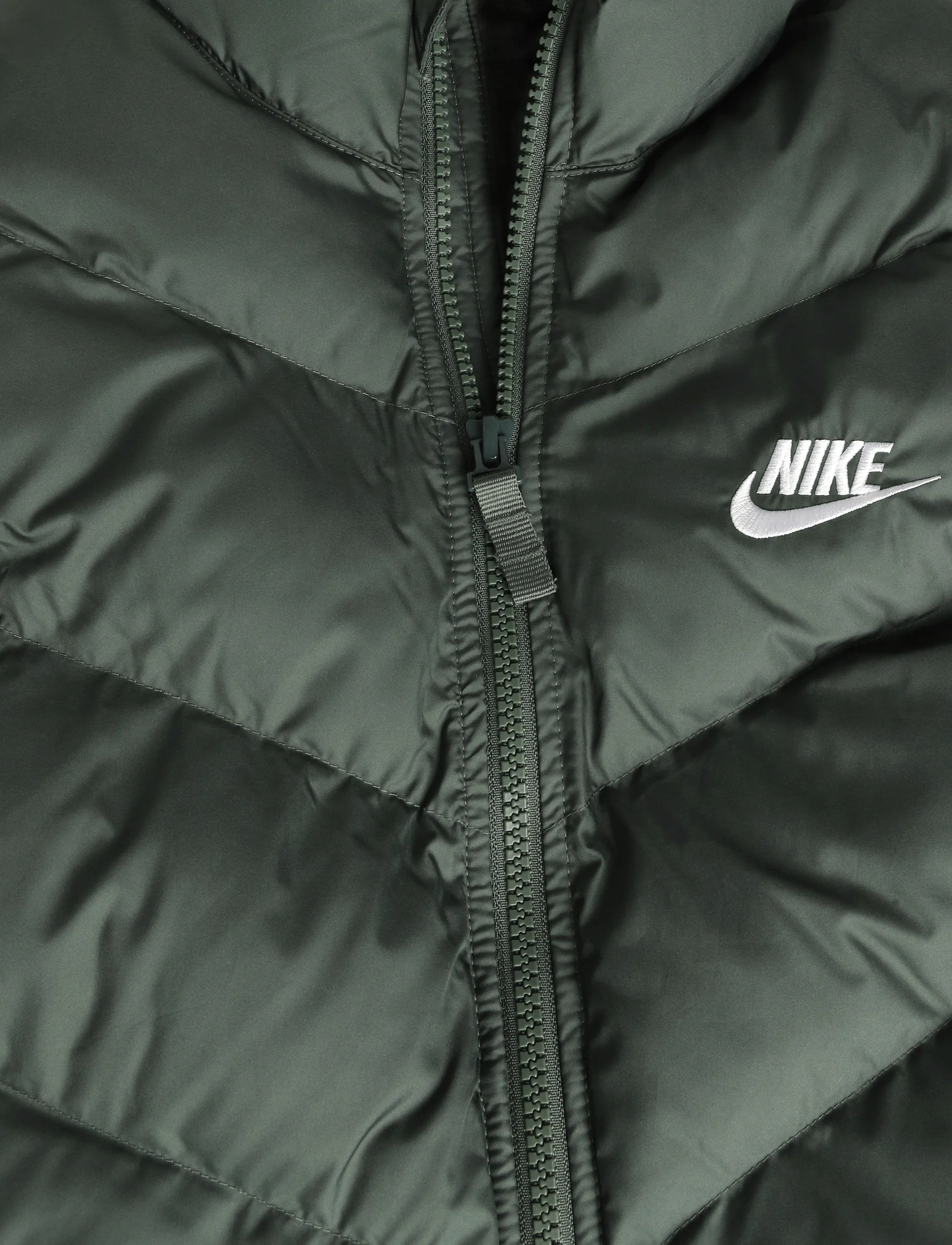 Nike - K NSW TF ADP PUFFER VEST - shoppa efter ålder - camo green/white - 2