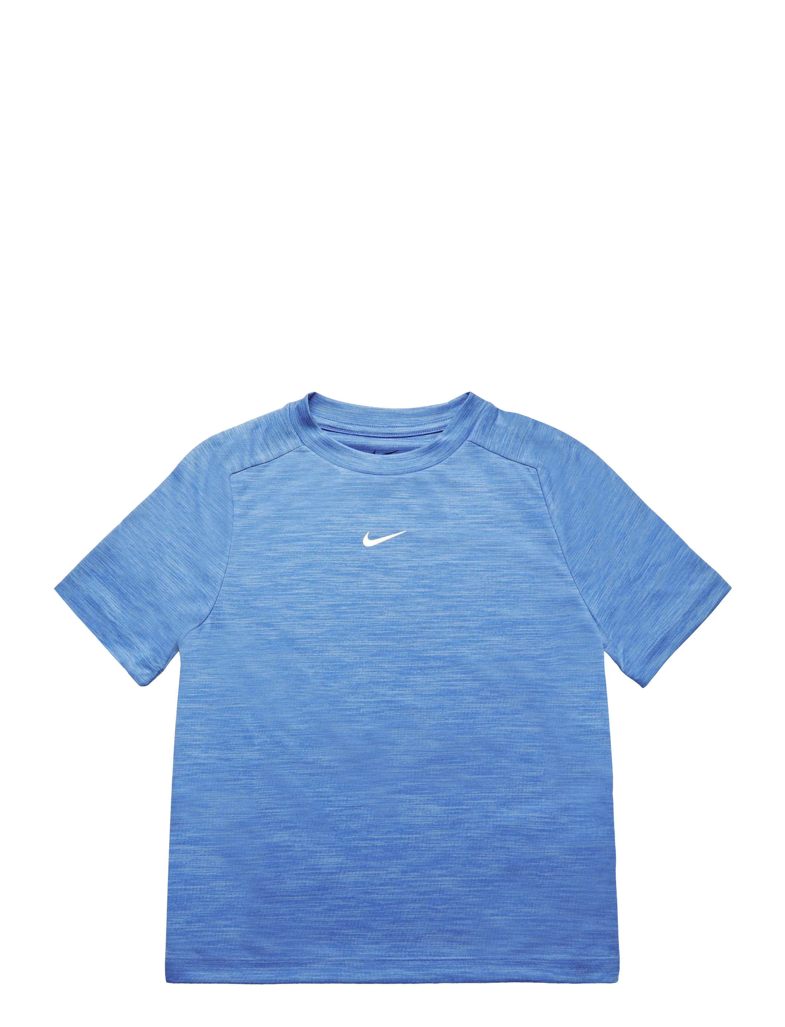 Nike B NK DF MULTI SS  TOP LBR HTHR - Tøj - LT PHOTO BLUE/FOOTBALL BLUE/WH / blue