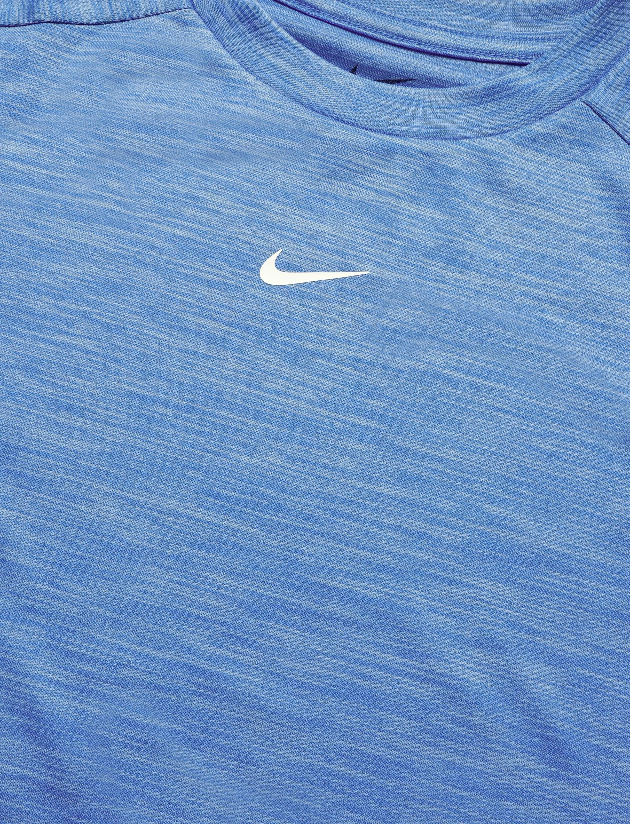 Nike - B NK DF MULTI SS  TOP LBR HTHR - lt photo blue/football blue/wh - 2