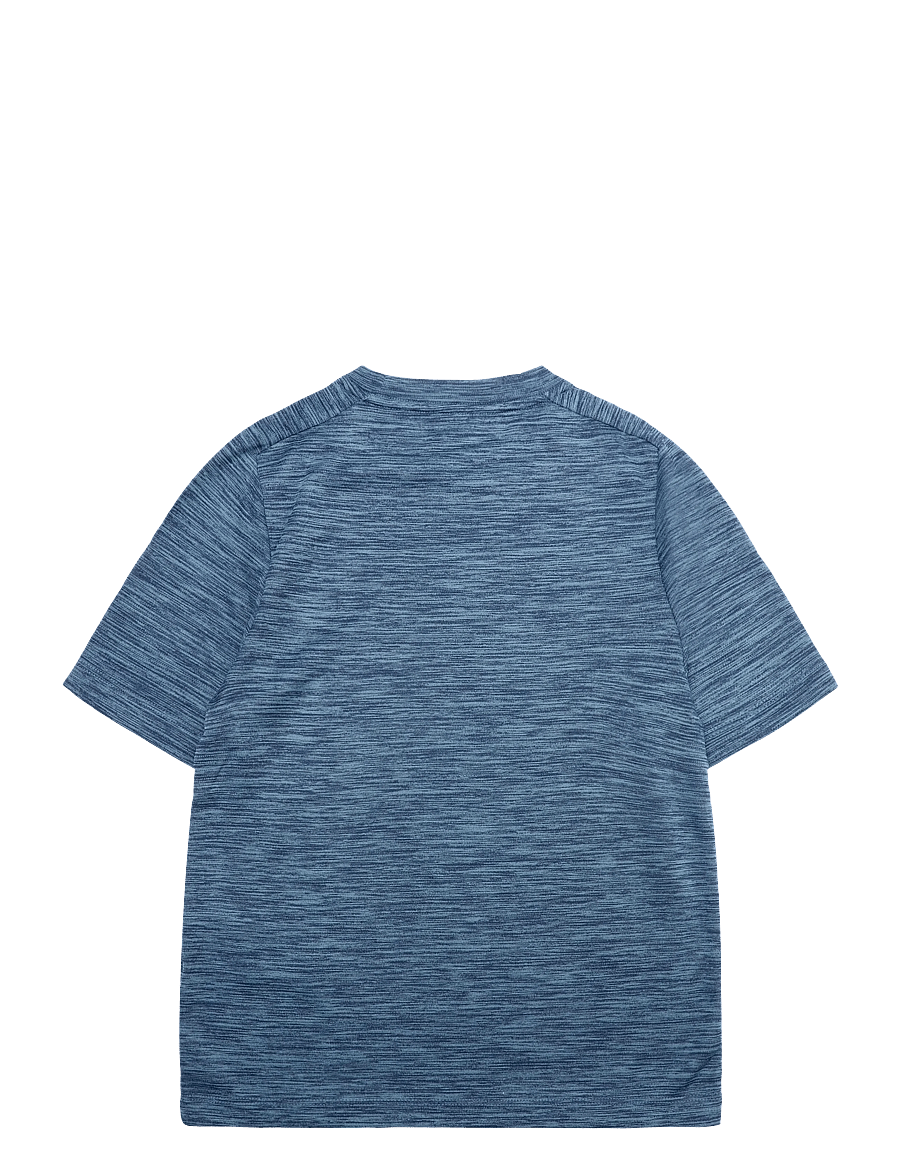 Nike - B NK DF MULTI SS TOP LBR HTHR - sportoberteile - midnight navy/football blue/wh - 1
