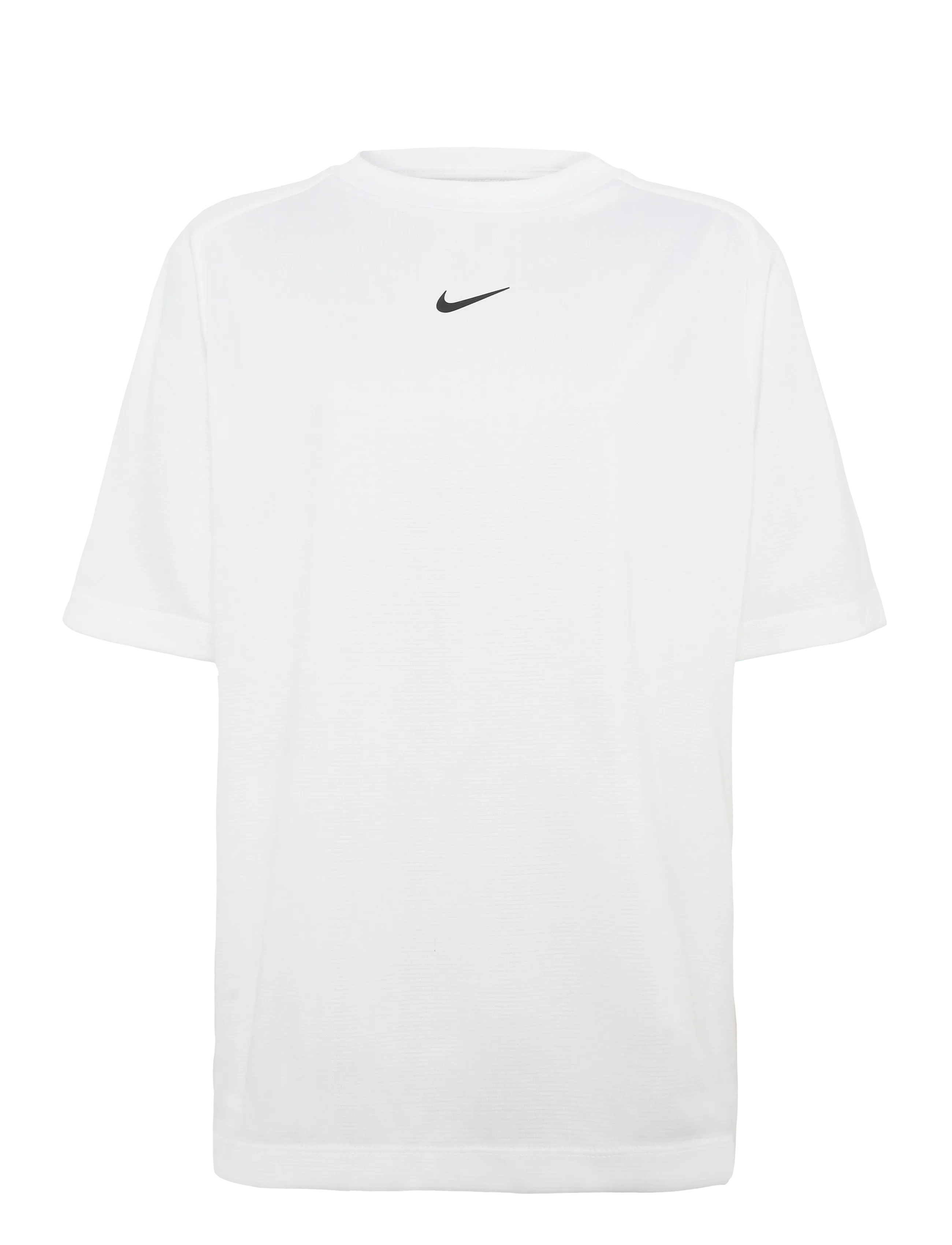 Nike B NK DF MULTI SS  TOP LBR HTHR - Oberteile & T-Shirts - WHITE/WHITE/BLACK / white