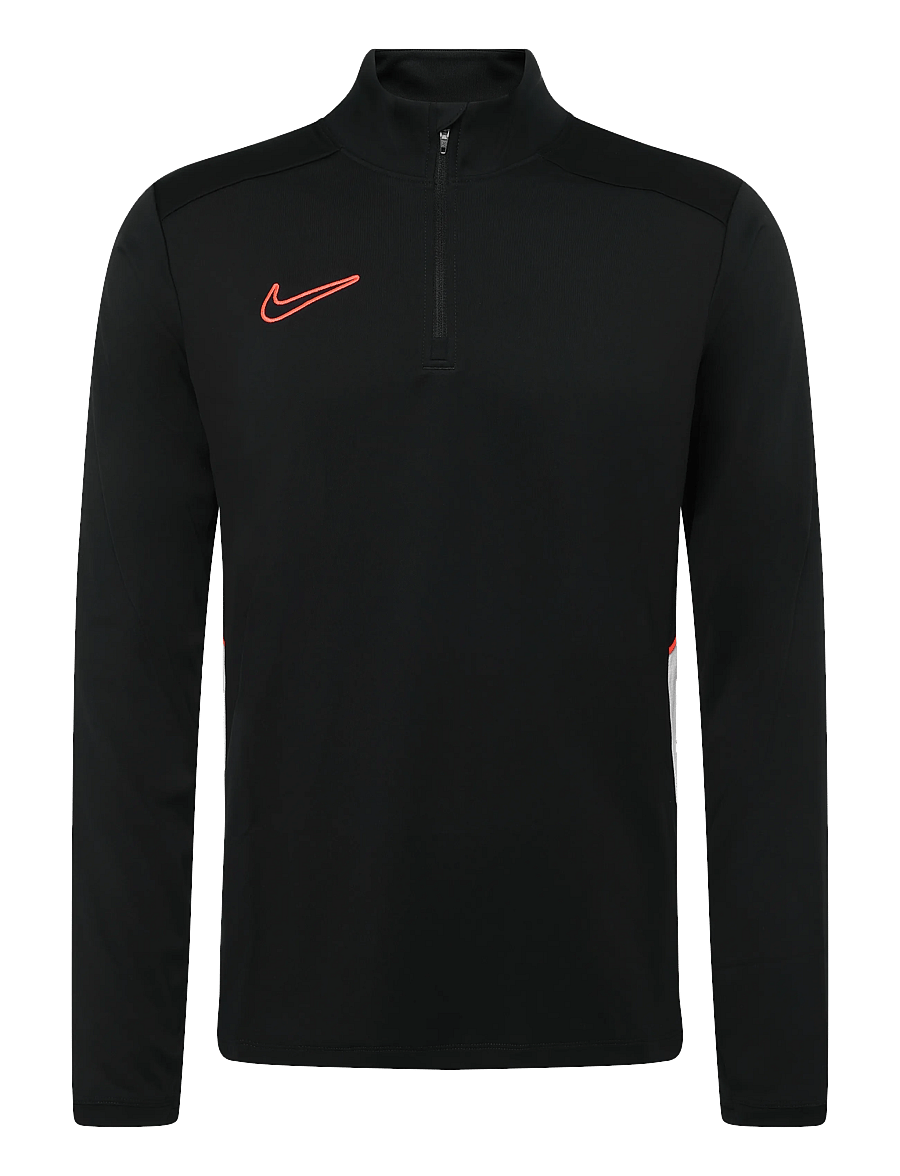 Nike - M NK DF ACD25 DRIL TOP BR - longsleeved tops - black/white/bright crimson - 0