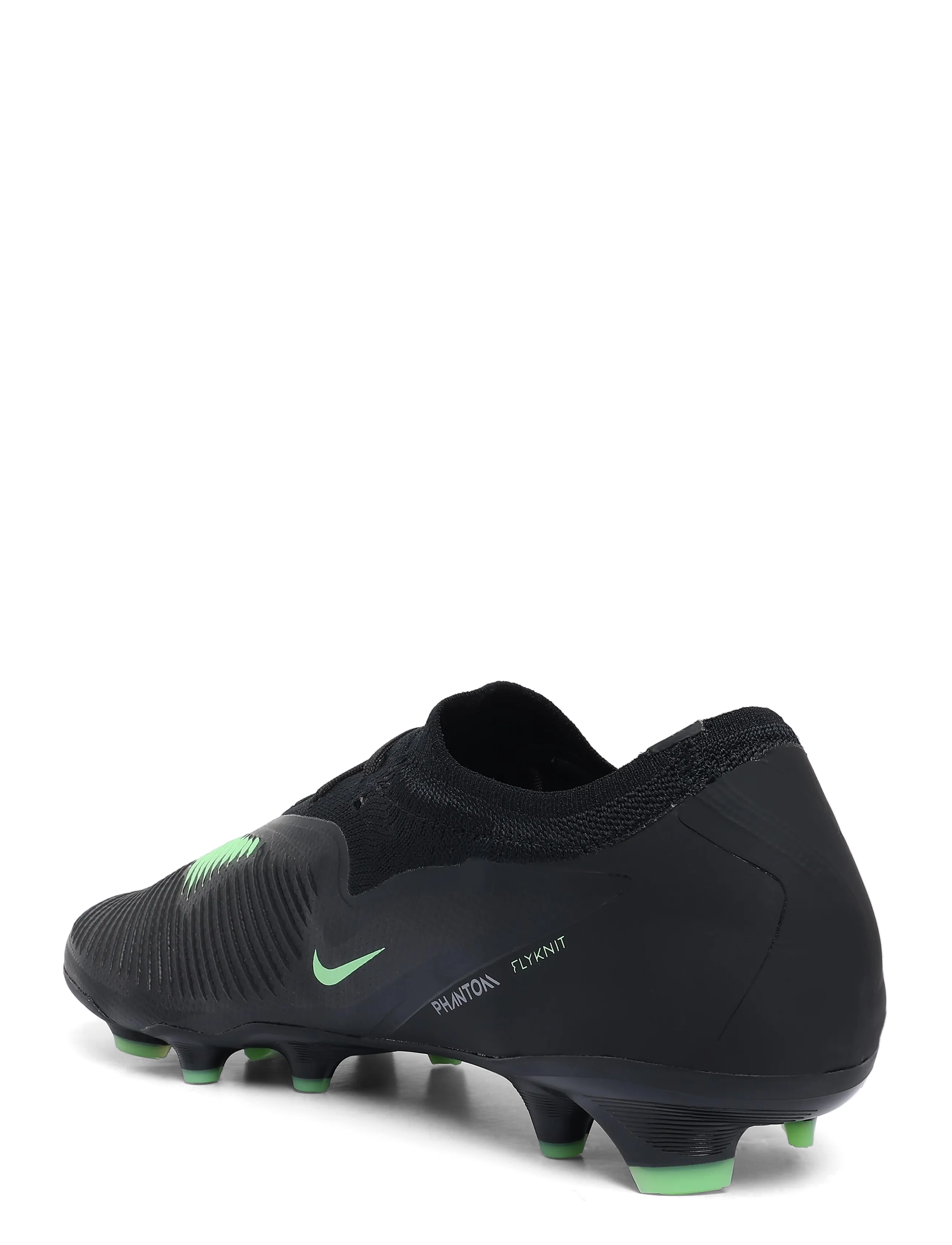 Nike - PHANTOM 6 LOW PRO FG - black/illusion green-black - 2