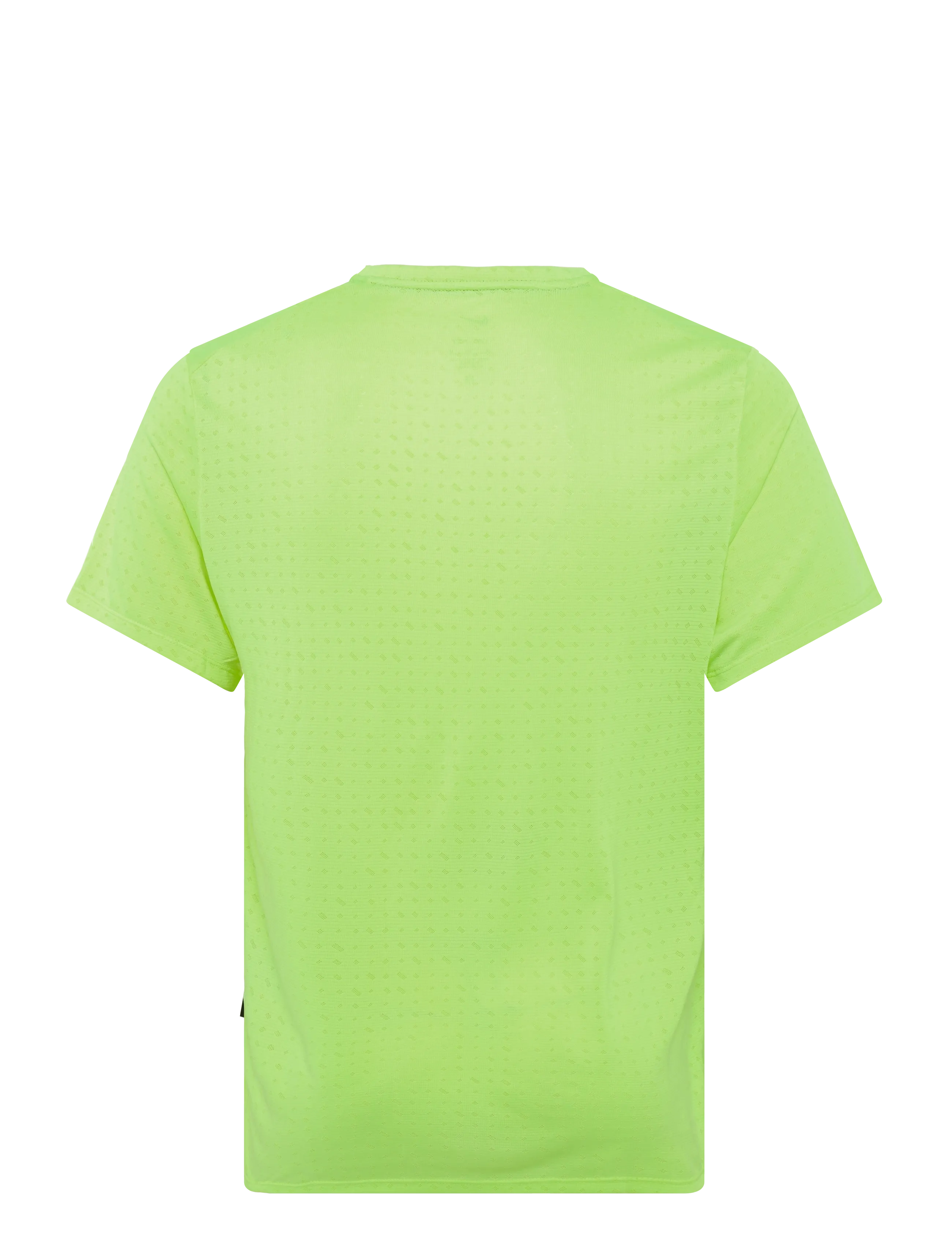 Nike - M NK DF BREATHE MILER SS TOP - volt ice/reflective silv - 1