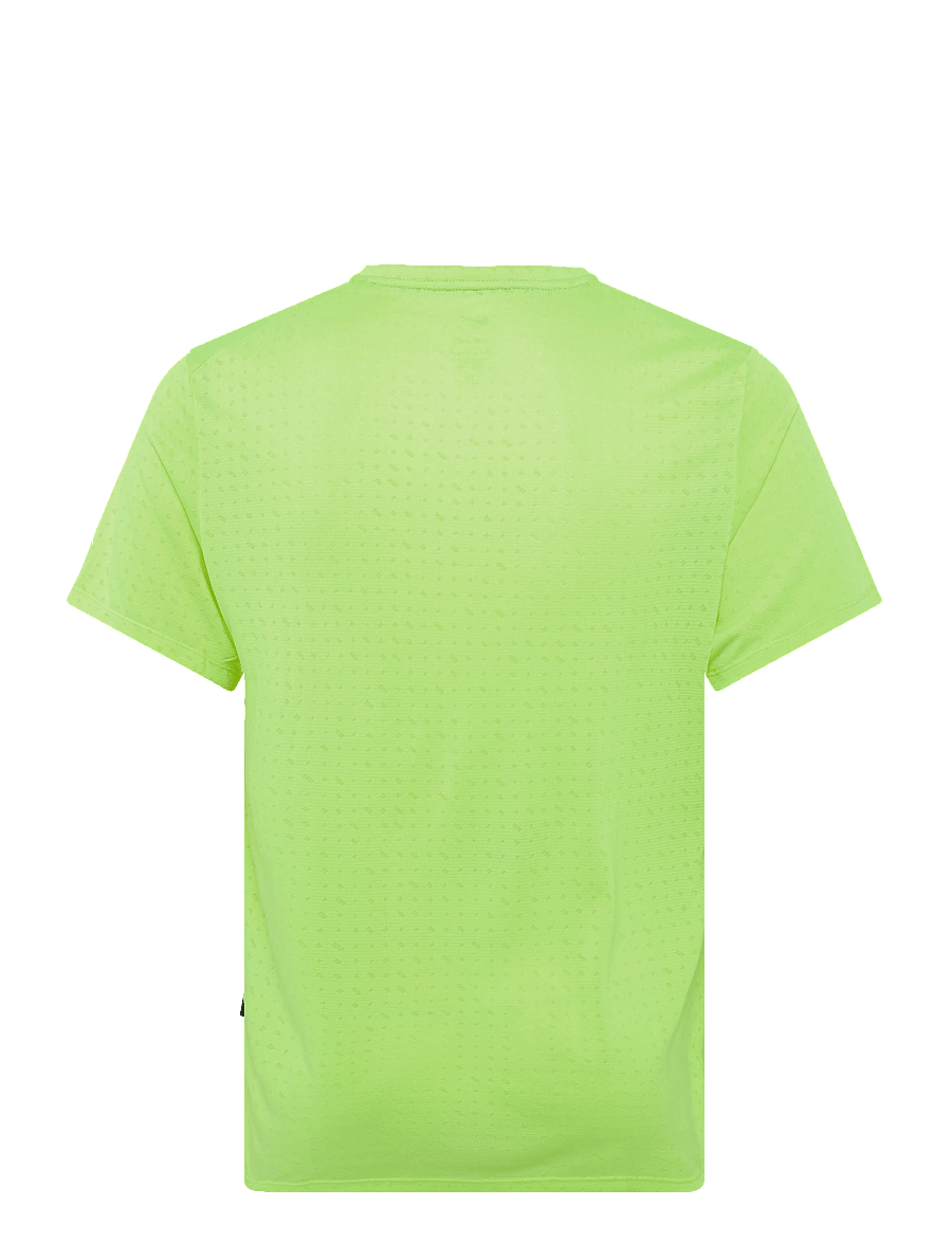 Nike - Nike Miler Breathe Top - tops & t-shirts - volt ice/reflective silv - 1